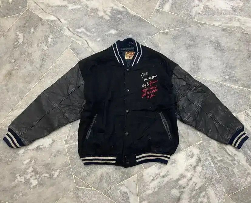 Vintage ‼️‼️ 4 Pieces Vintage Big Logo Varsity jacket Size US L / EU 52-54 / 3 - 12 Thumbnail