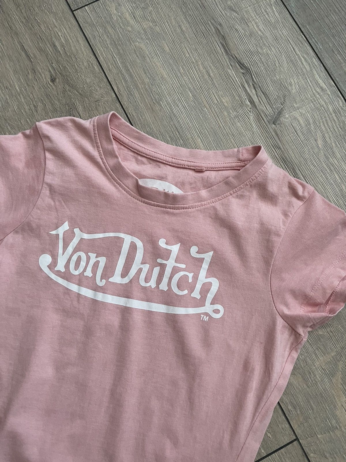 Von Dutch Von Dutch T-Shirt Pink Size 11-12 yrs Size XS / US 0-2 / IT 36-38 - 2 Thumbnail