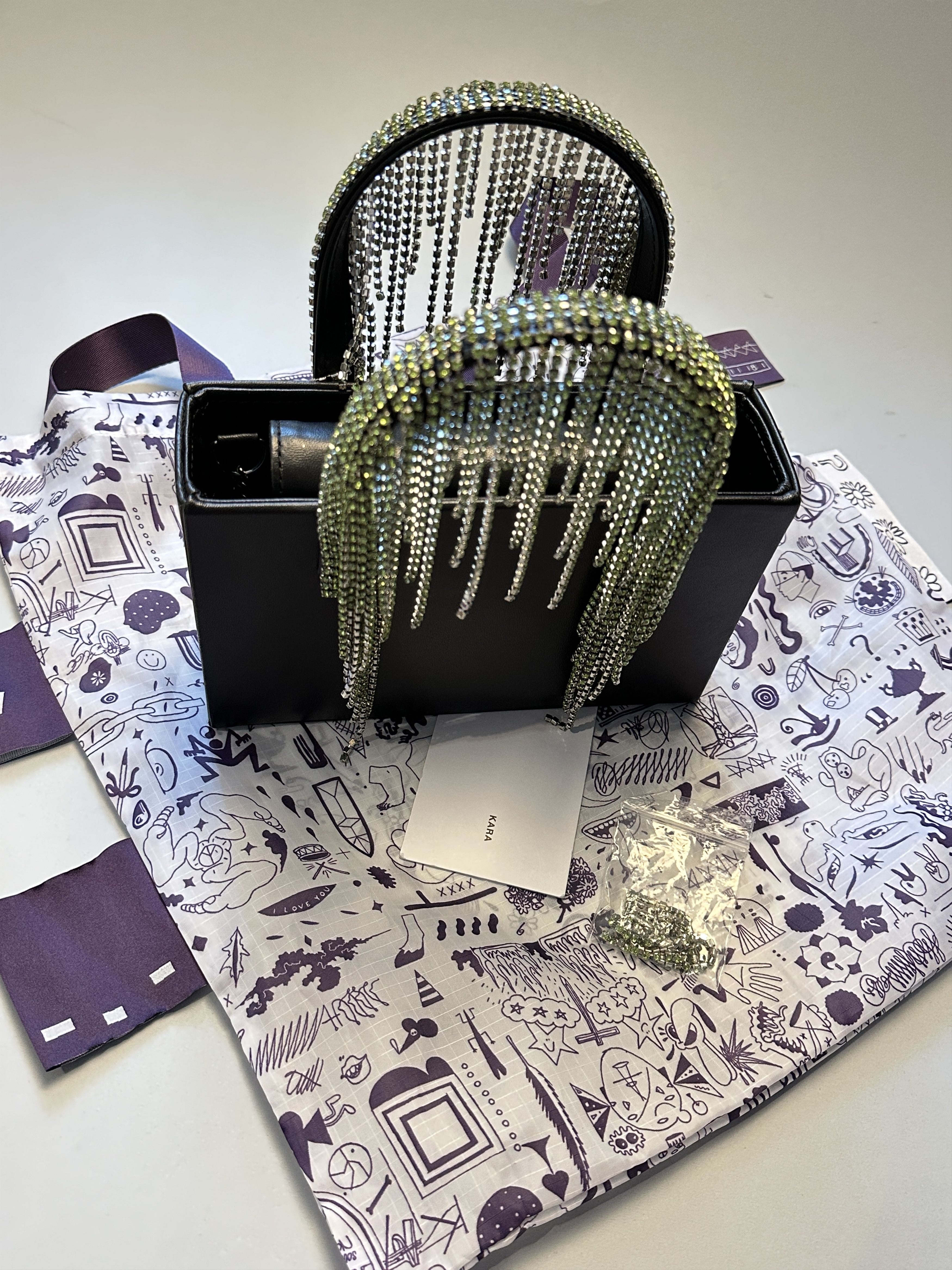 KARA KARA FRINGE TOTE BAG Size ONE SIZE - 13 Thumbnail