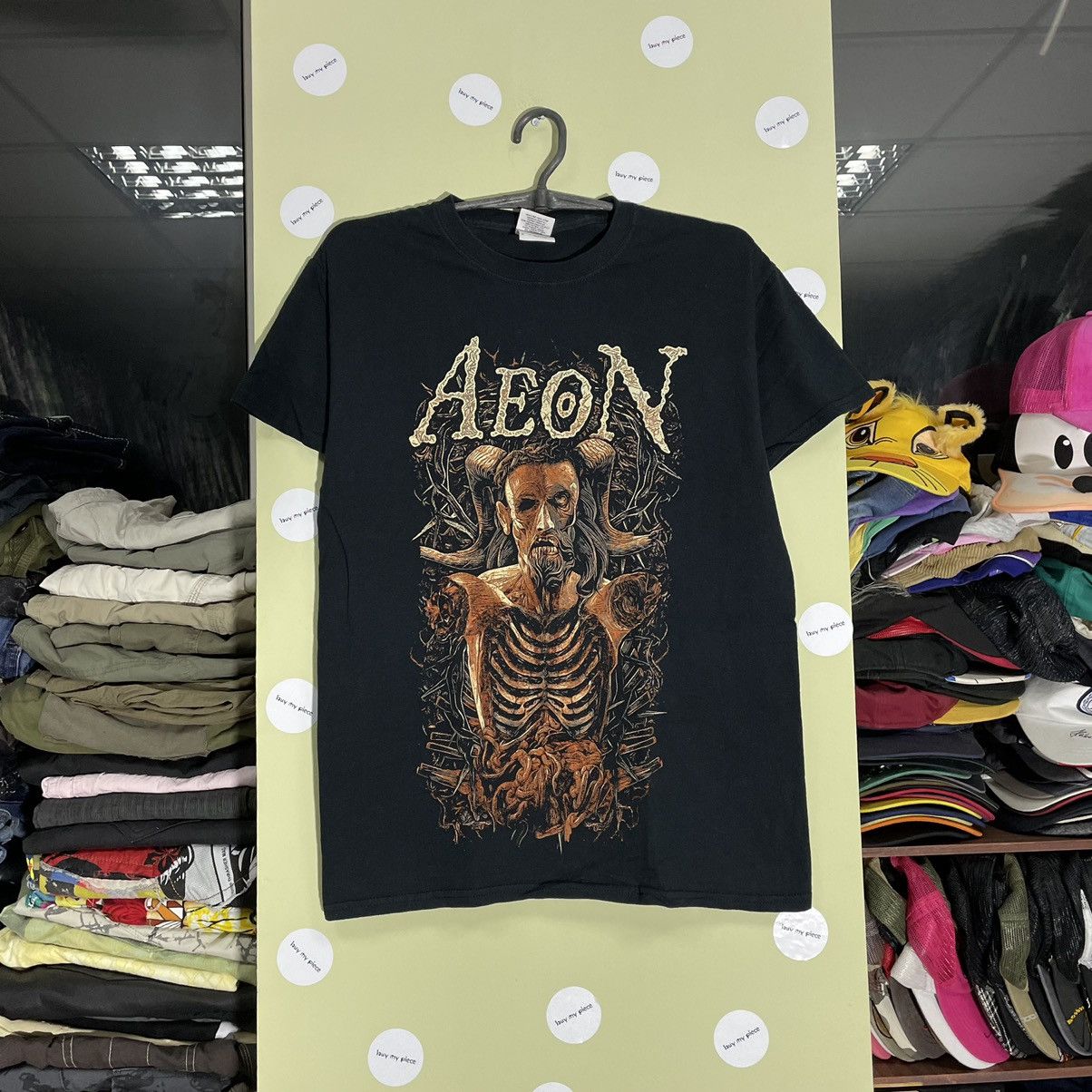 Vintage Vintage Y2K Graphic Tee Skull Horror Vamp Grunge Boxy Slim M Size US M / EU 48-50 / 2 - 1 Thumbnail