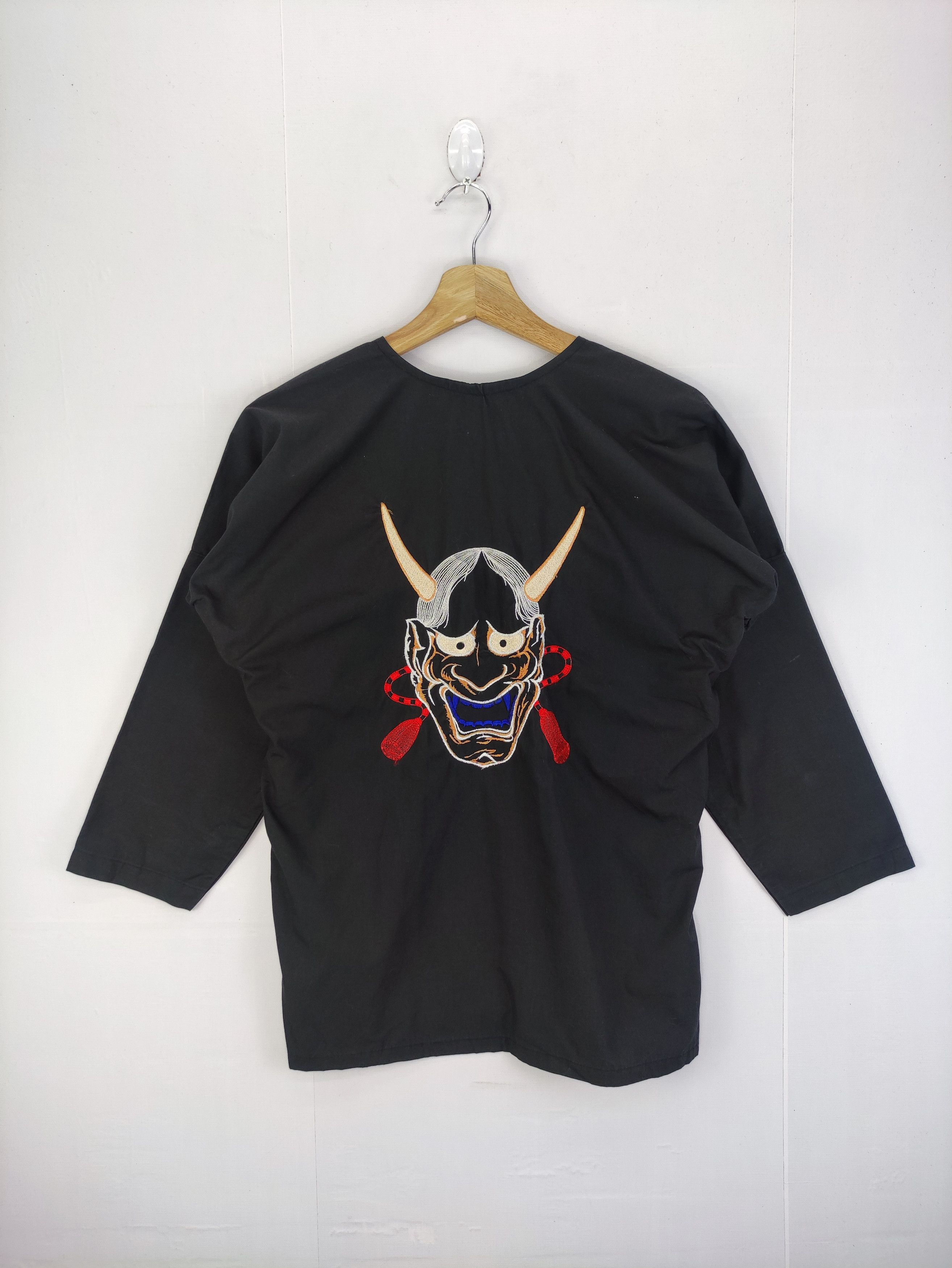 Japanese Brand Vintage Embroidered Logo Shirt Button Up Size M / US 6-8 / IT 42-44 - 1 Thumbnail