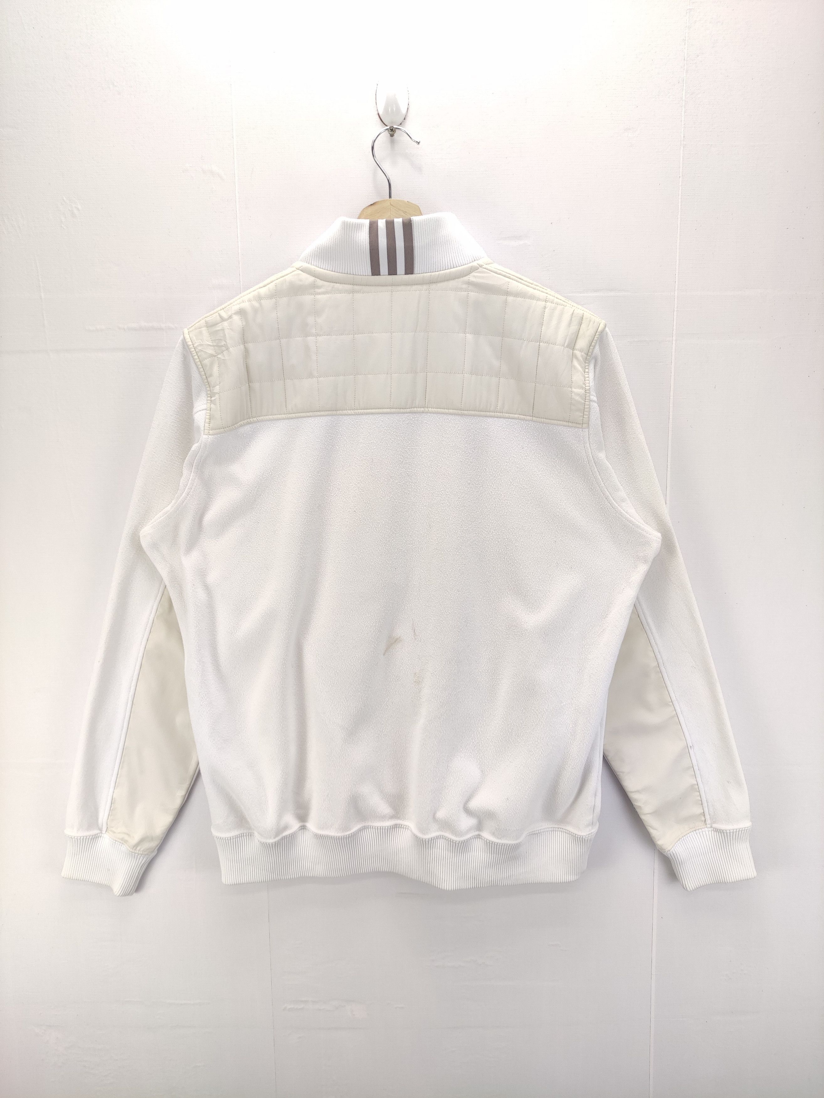 Adidas Adidas Sweater Jumper Half Zipper Size US L / EU 52-54 / 3 - 11 Thumbnail