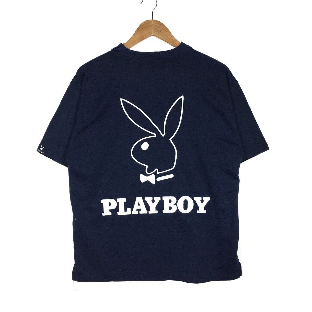 Playboy Playboy tshirt Big bunny Big logo Embroidered Size US L / EU 52-54 / 3 - 1 Thumbnail