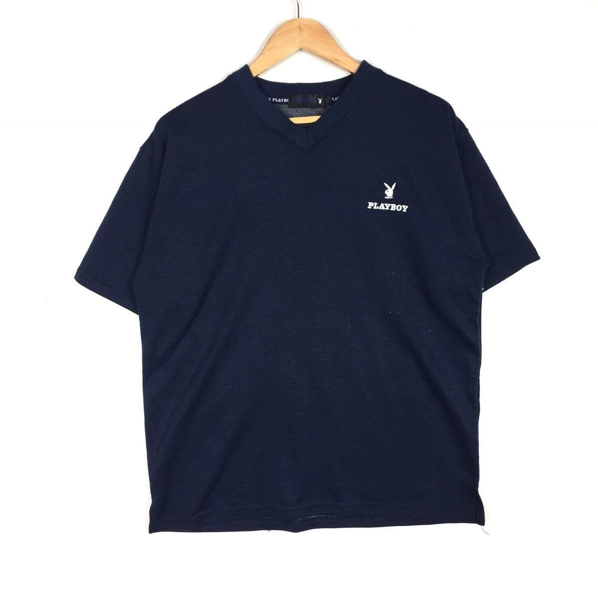 Playboy Playboy tshirt Big bunny Big logo Embroidered Size US L / EU 52-54 / 3 - 3 Thumbnail