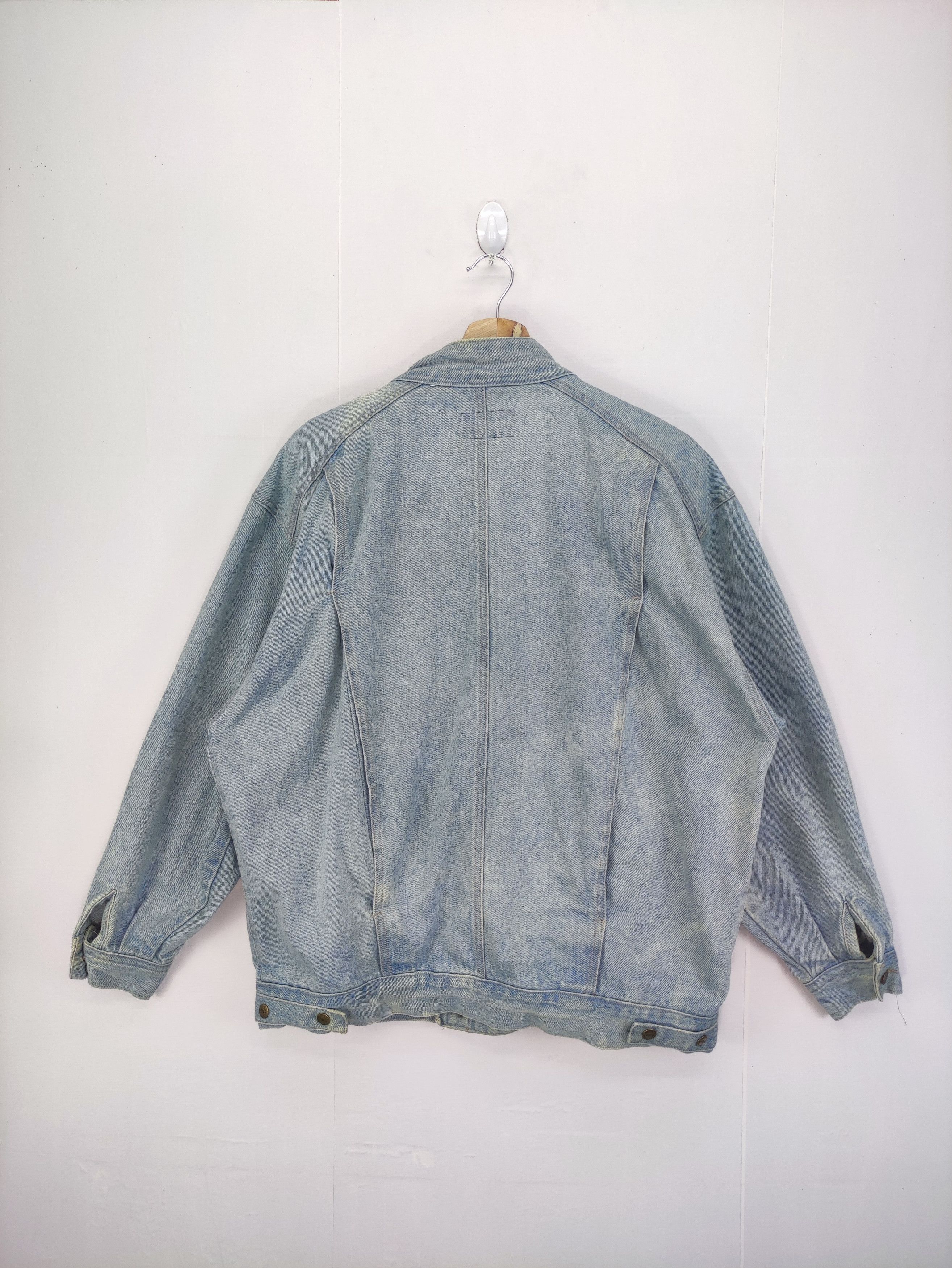 Denime Vintage Tres Sportswear Denim Jacket Zipper Size XL / US 12-14 / IT 48-50 - 9 Thumbnail
