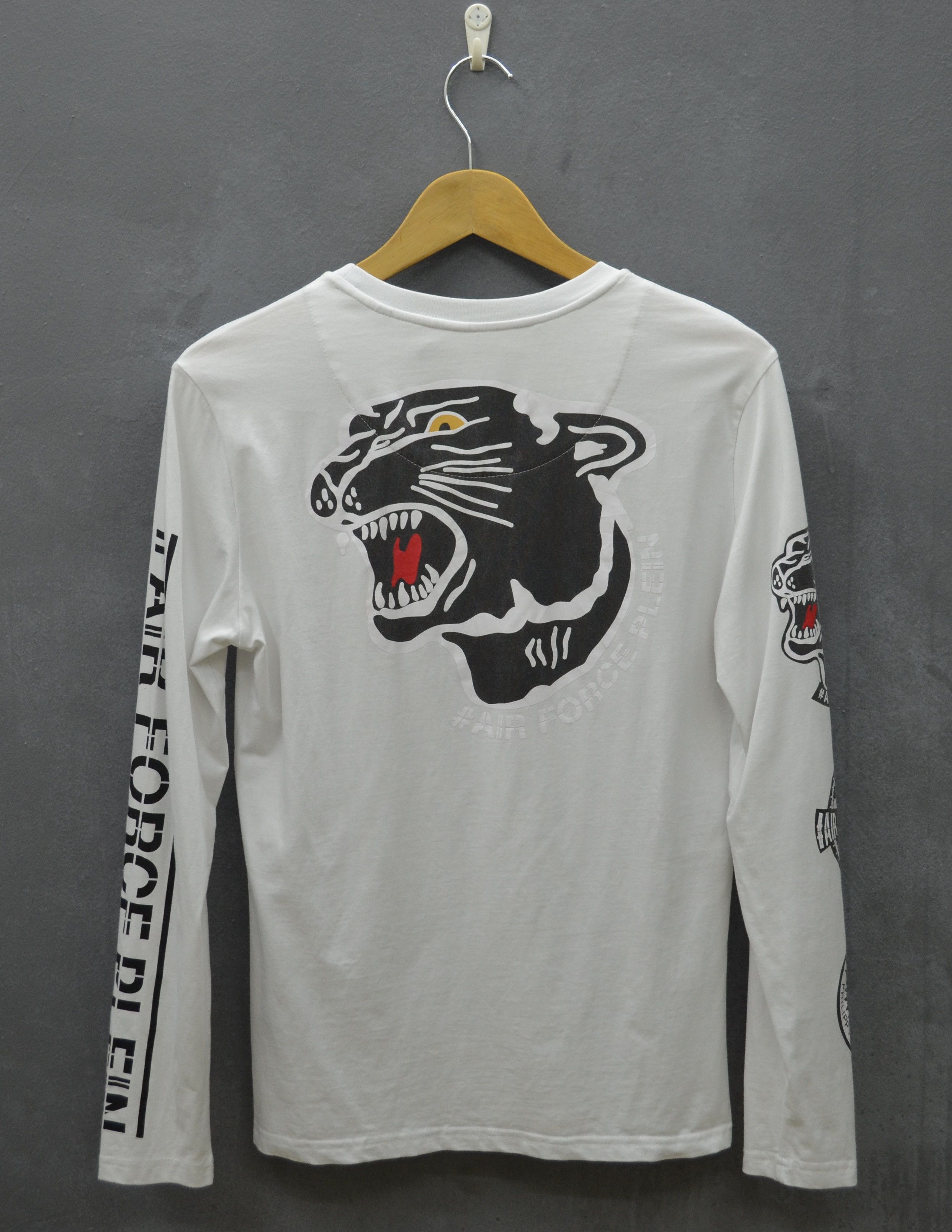 Philipp Plein Air Force Long Sleeve T-Shirt