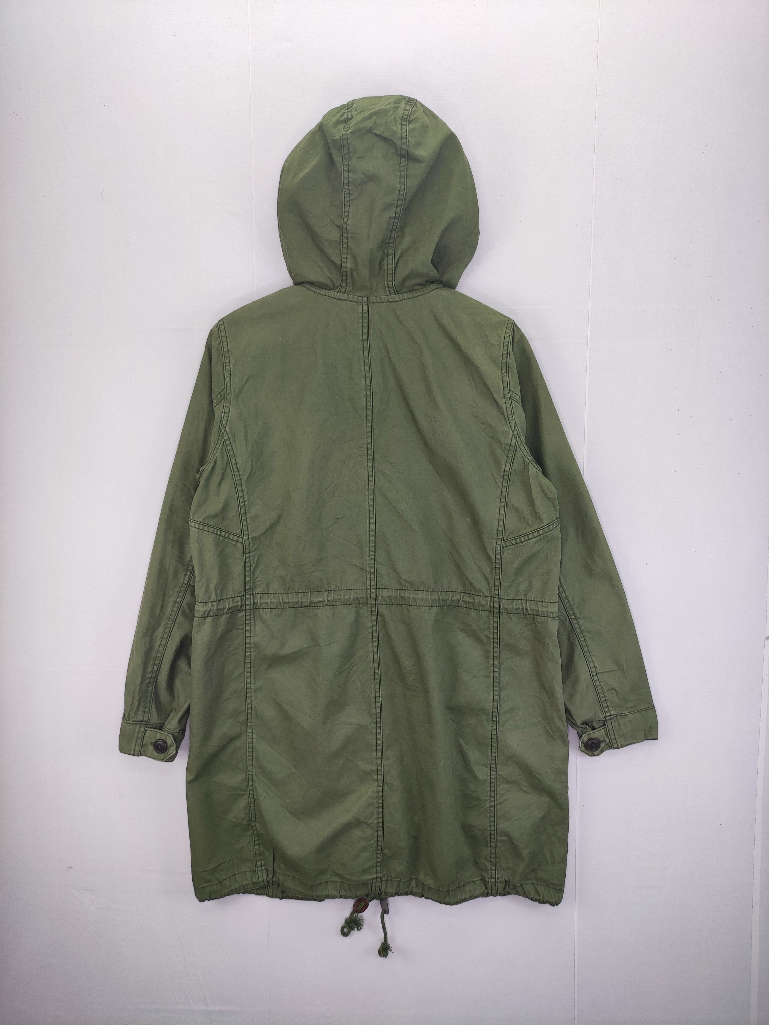 Japanese Brand Vintage Parka Jacket Zipper Hoodie Unbrand Size S / US 4 / IT 40 - 6 Thumbnail
