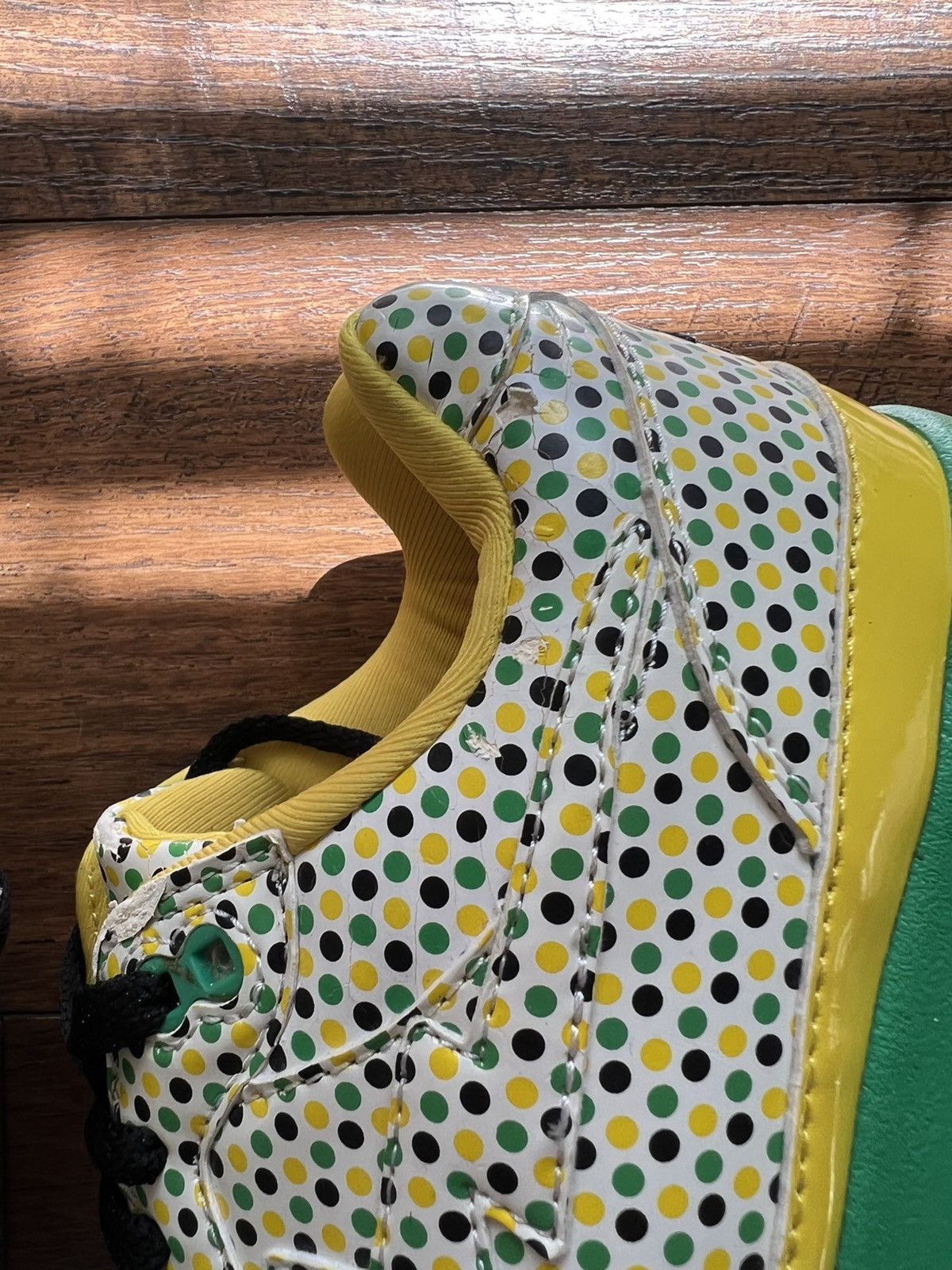 Bape 2006 bape polka dot roadsta Brazil Size US 8.5 / EU 41-42 - 3 Thumbnail
