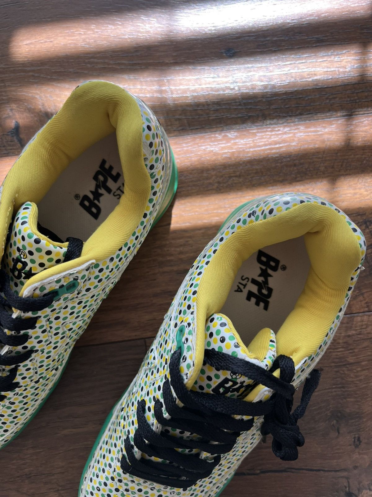 Bape 2006 bape polka dot roadsta Brazil Size US 8.5 / EU 41-42 - 8 Thumbnail