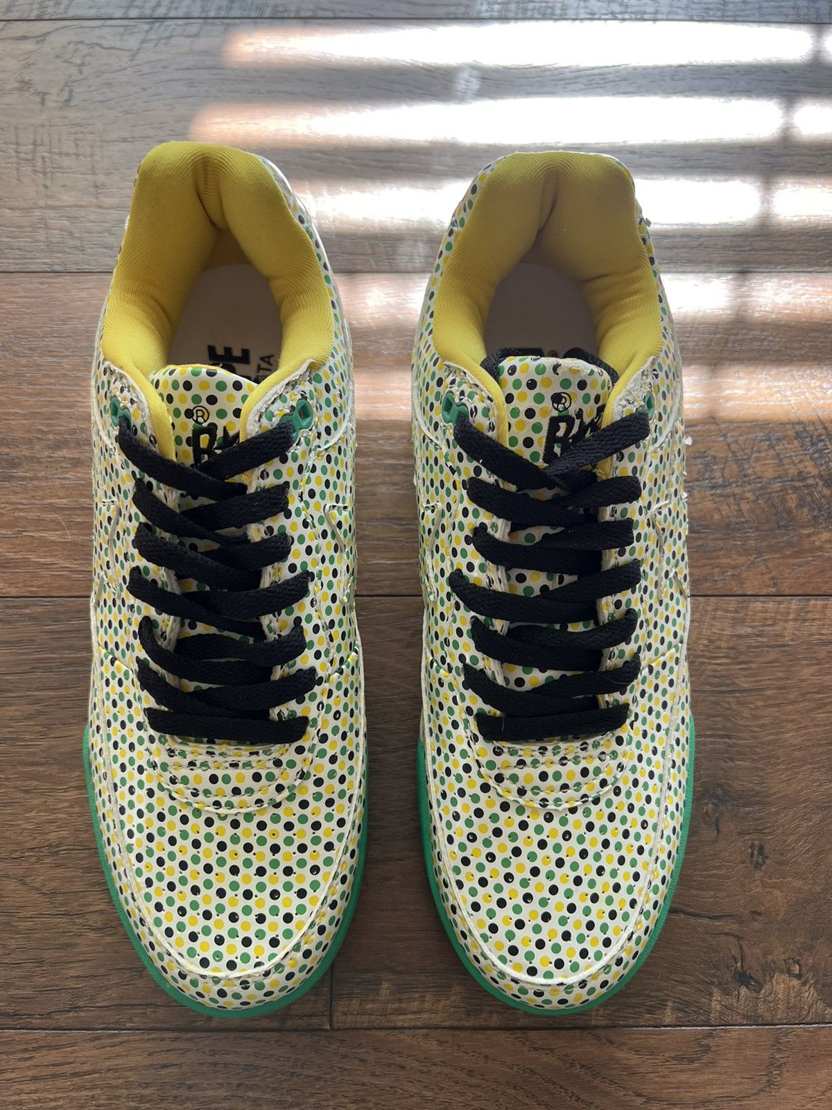 Bape 2006 bape polka dot roadsta Brazil Size US 8.5 / EU 41-42 - 5 Thumbnail