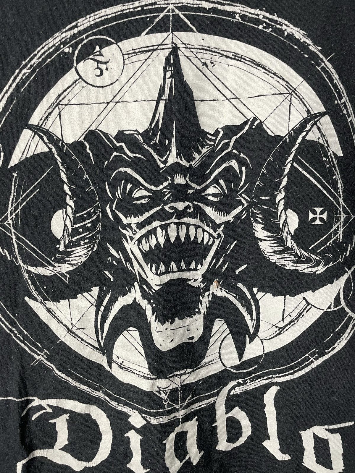Microsoft Diablo Gaming Tee By Blizzard Oversize Boxy Streetwear Rare Size US XL / EU 56 / 4 - 2 Thumbnail