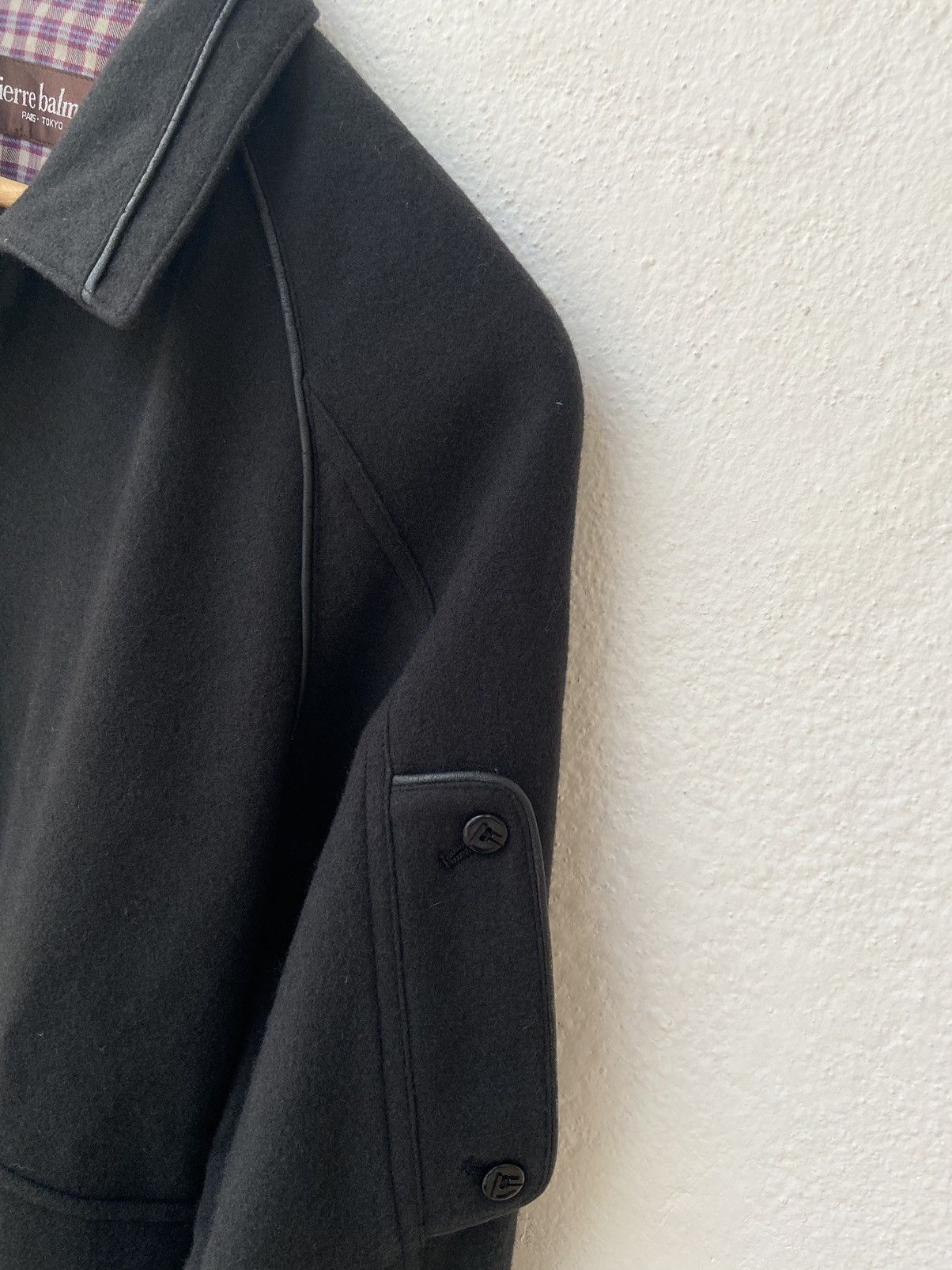 Pierre Balmain 💥Pierre Balmain side pocket blouson wool jacket Size US M / EU 48-50 / 2 - 5 Thumbnail