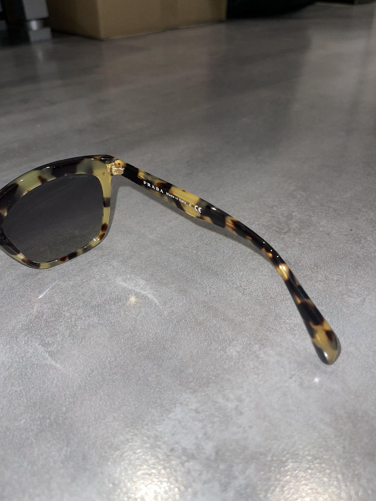 Prada Prada SPR19P NAI-3M1 Tiger Camo Sunglasses Size ONE SIZE - 10 Thumbnail