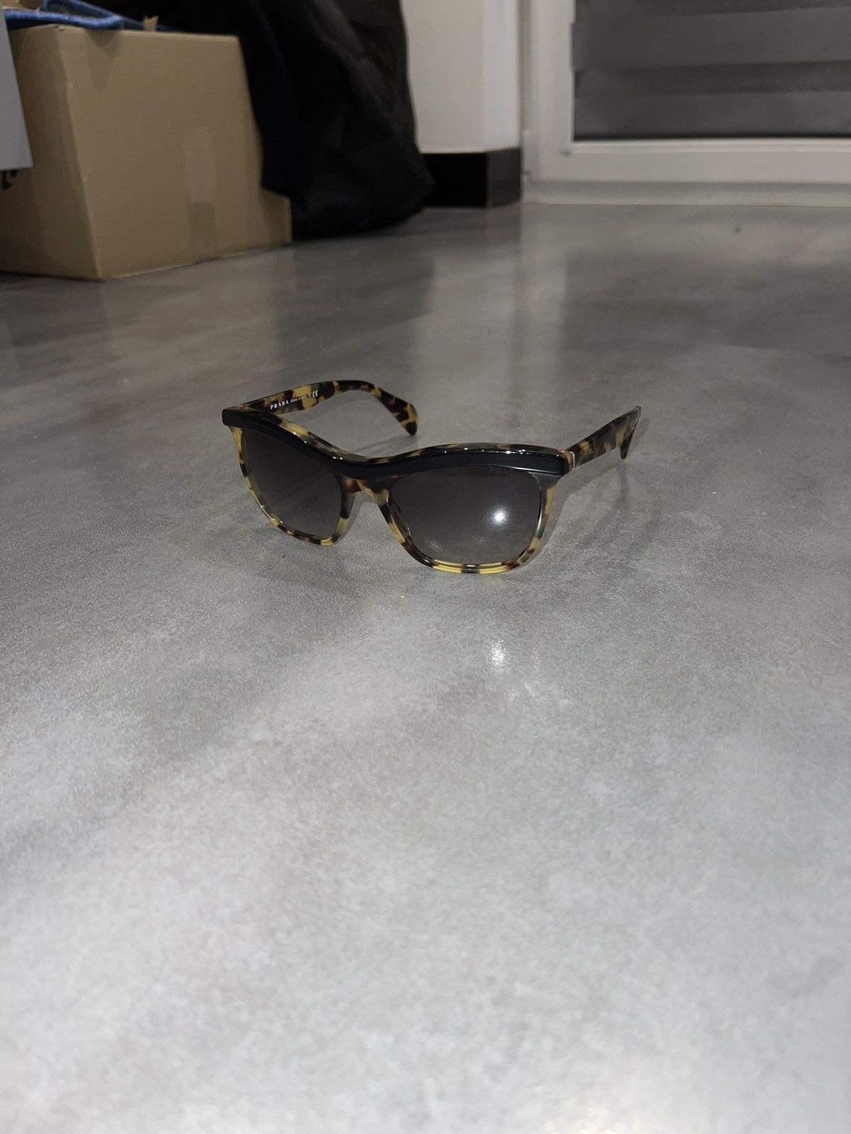 Prada Prada SPR19P NAI-3M1 Tiger Camo Sunglasses | Grailed