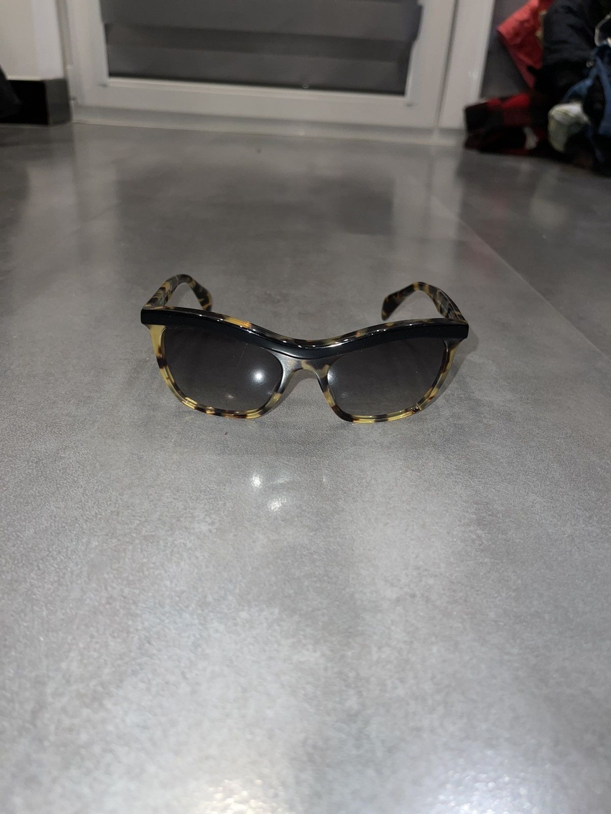 Prada Prada SPR19P NAI-3M1 Tiger Camo Sunglasses Size ONE SIZE - 2 Thumbnail