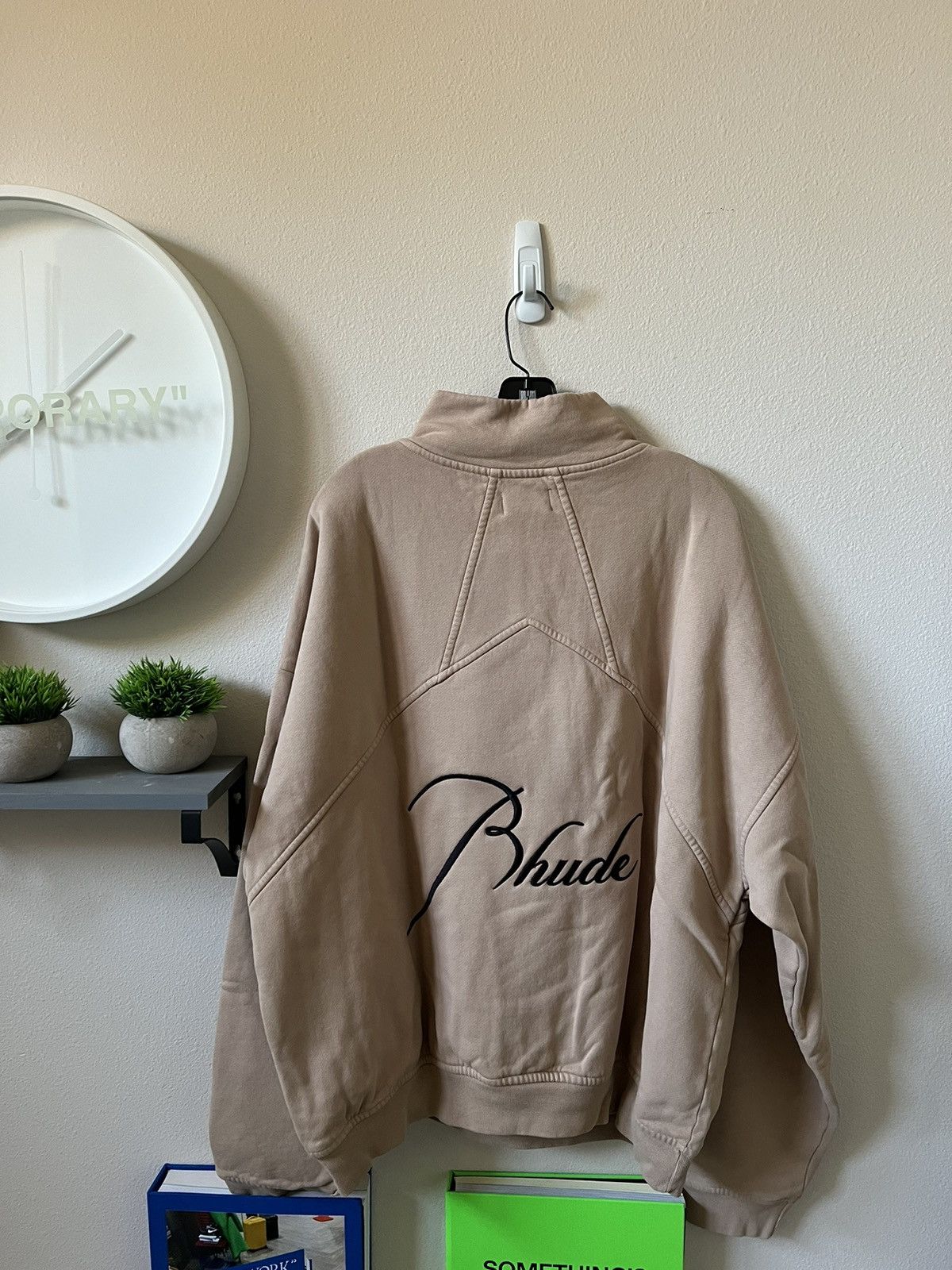 Rhude Rhude Quarter Zip Embroidered Logo Sweatshirt Size US L / EU 52-54 / 3 - 2 Thumbnail