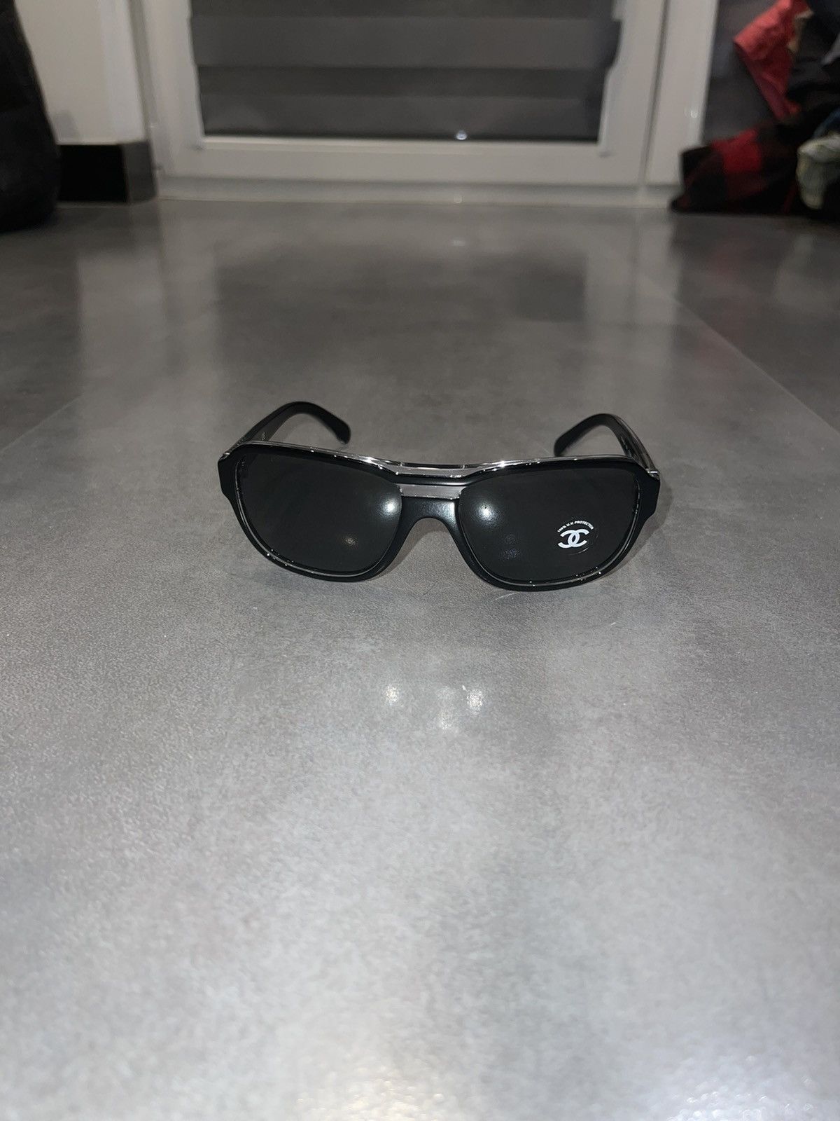 Chanel Chanel 5194 C.770/3F Black Sunglasses Size ONE SIZE - 2 Thumbnail
