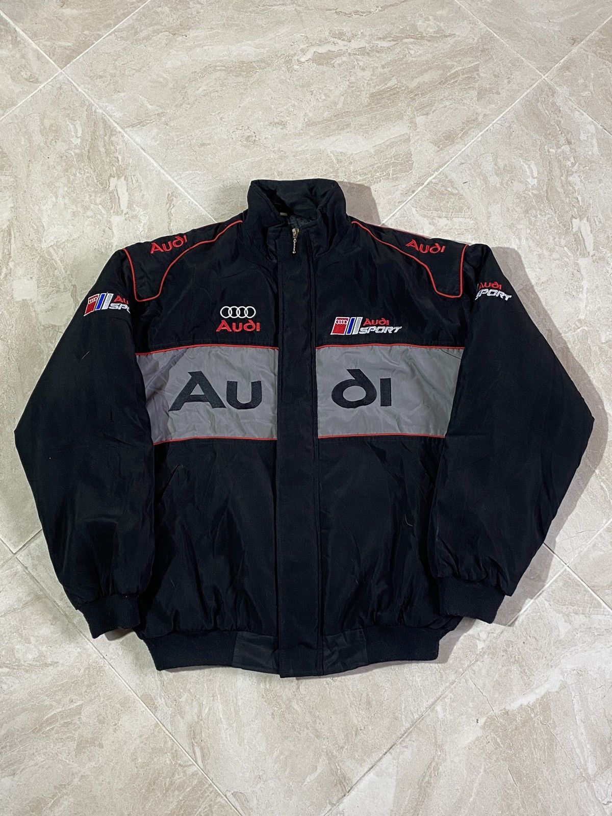 Audi × Vintage Vintage Audi Racing Jacket Size US L / EU 52-54 / 3 - 1 Thumbnail