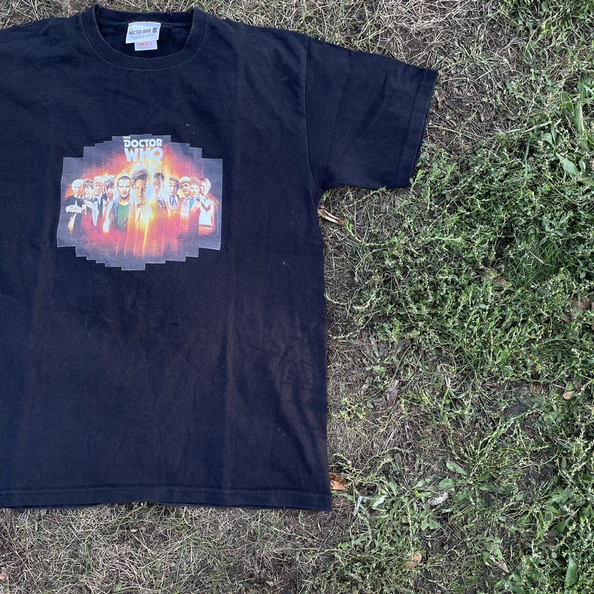 Vintage Vintage Y2K Sun Faded Graphic Tee Horror Band Grunge Boxy L Size US L / EU 52-54 / 3 - 3 Thumbnail