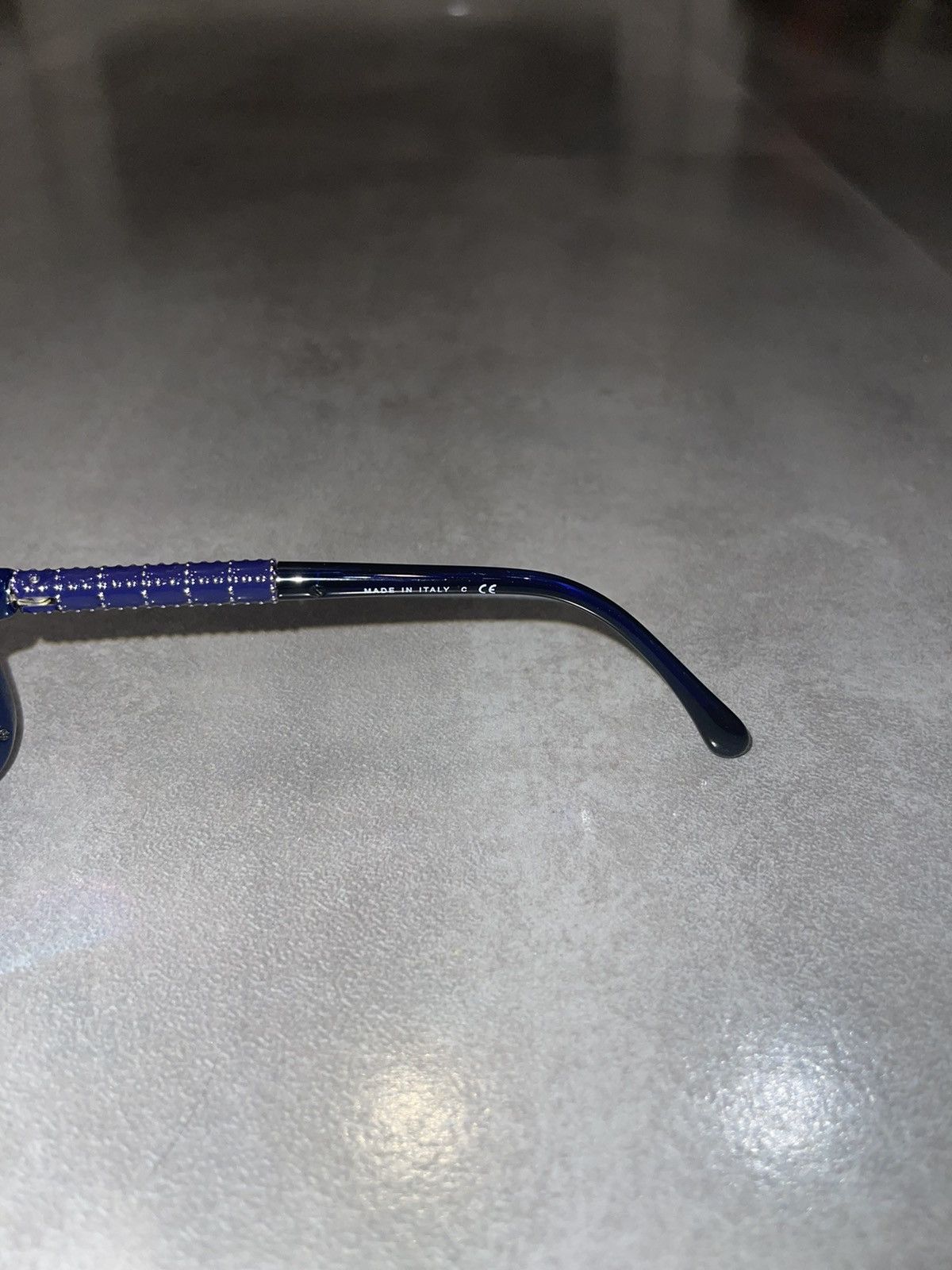 Chanel Chanel 6036 C.503/42 Dark Blue Shield Sunglasses Size ONE SIZE - 11 Thumbnail