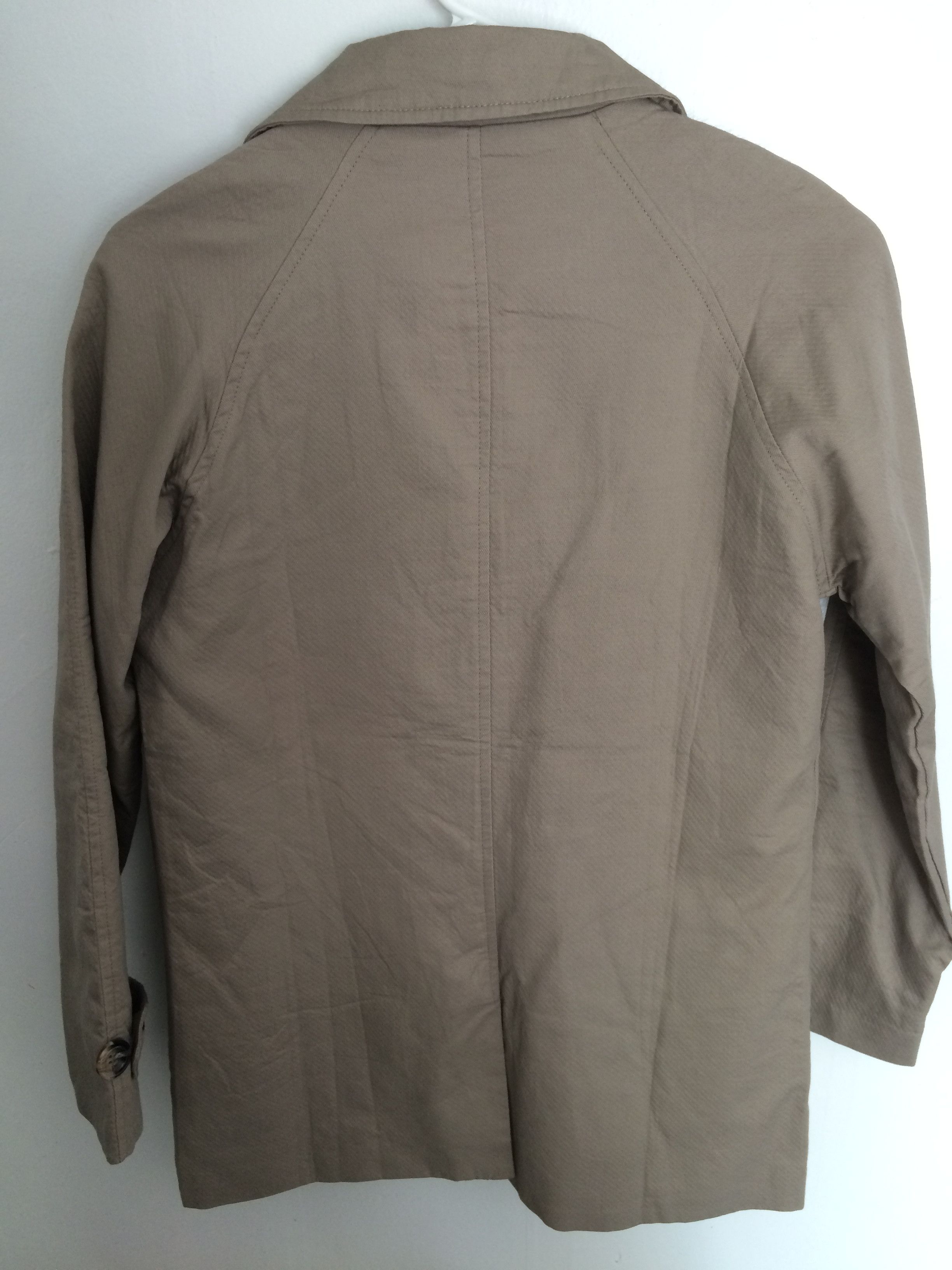 Designer Khaki Comfort Jacket Coat Size US XS / EU 42 / 0 - 7 Thumbnail