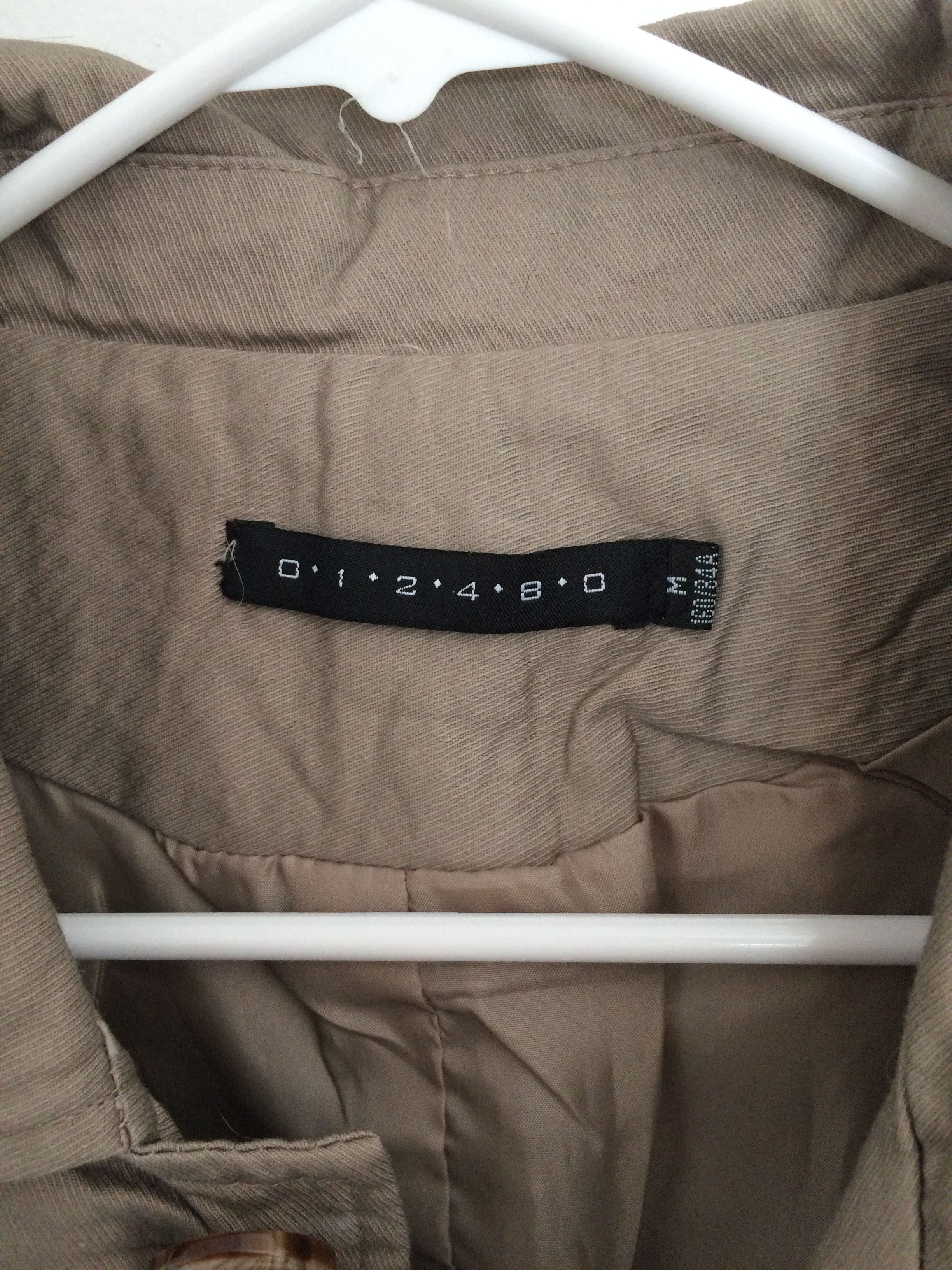 Designer Khaki Comfort Jacket Coat Size US XS / EU 42 / 0 - 5 Thumbnail
