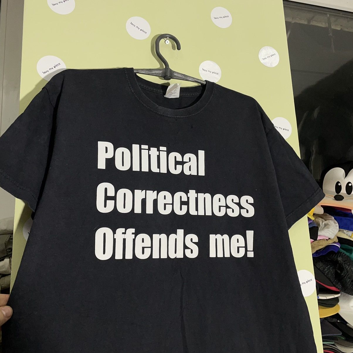Vintage Vintage Y2K Political Correctness Graphic Tee Streetwear XL Size US XL / EU 56 / 4 - 6 Thumbnail