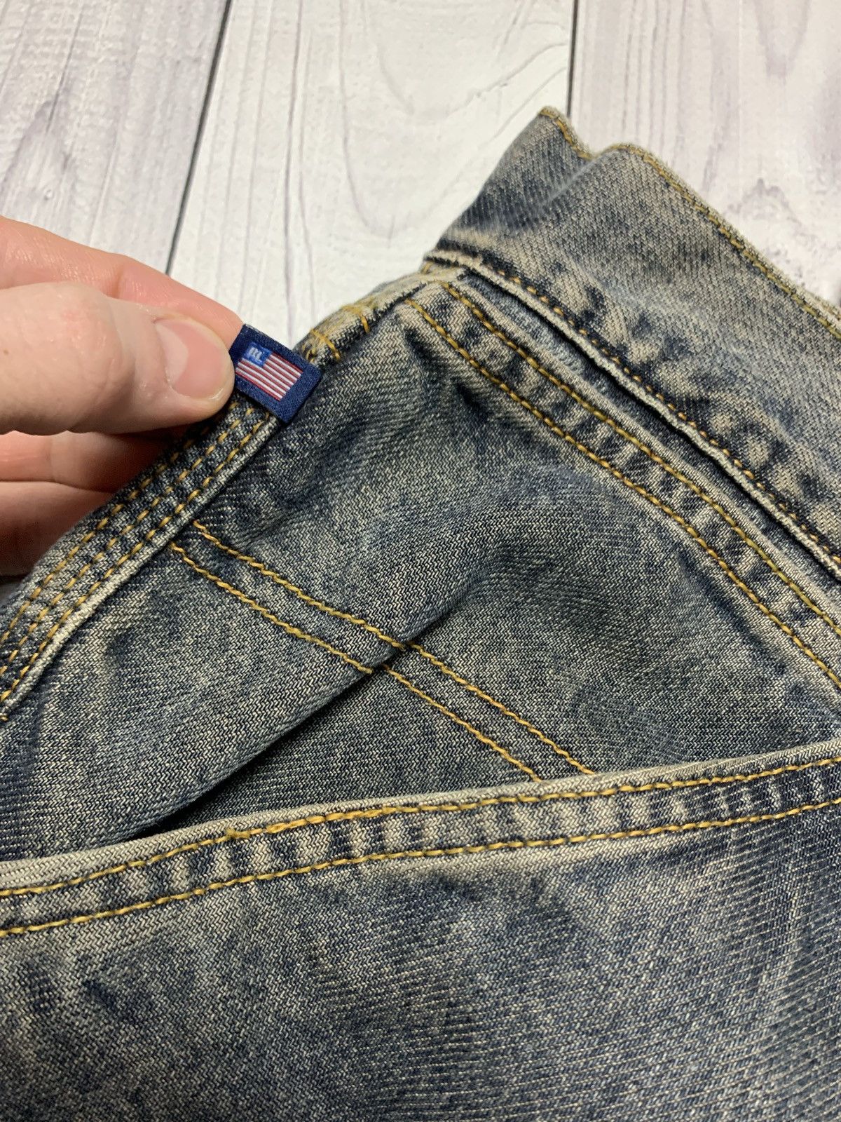 Vintage Vintage polo Ralph Lauren denim patchworked pocket size 32 Size US 32 / EU 48 - 7 Thumbnail