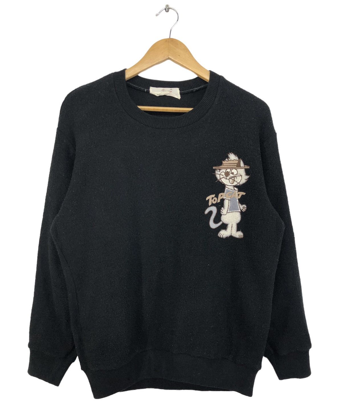 Japanese Brand × Vintage Vintage Top Cat Knitted Crewneck Sweatshirt Size US M / EU 48-50 / 2 - 1 Thumbnail