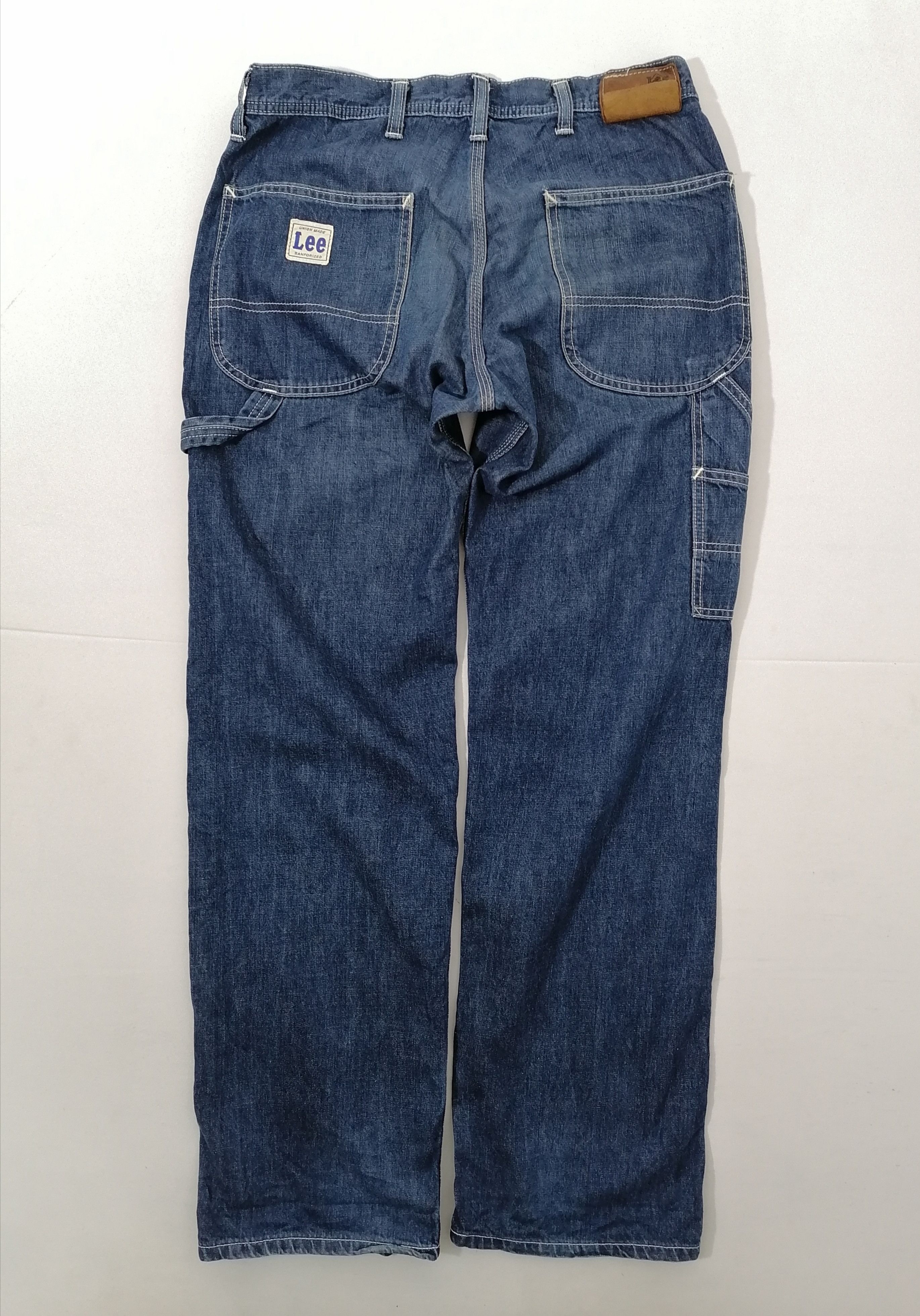 Lee Union Made Lee Sanforized Denim Jeans Size US 34 / EU 50 - 2 Thumbnail