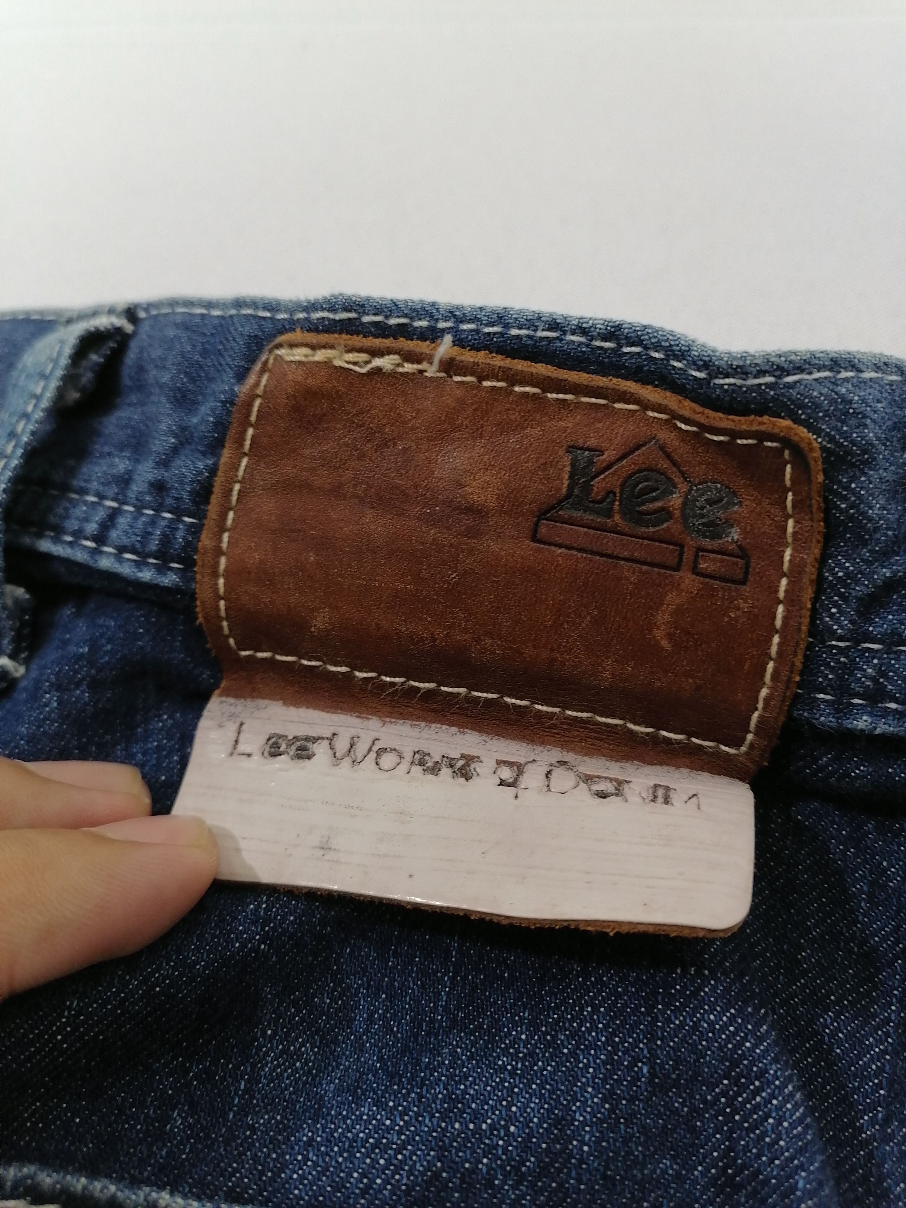 Lee Union Made Lee Sanforized Denim Jeans Size US 34 / EU 50 - 5 Thumbnail