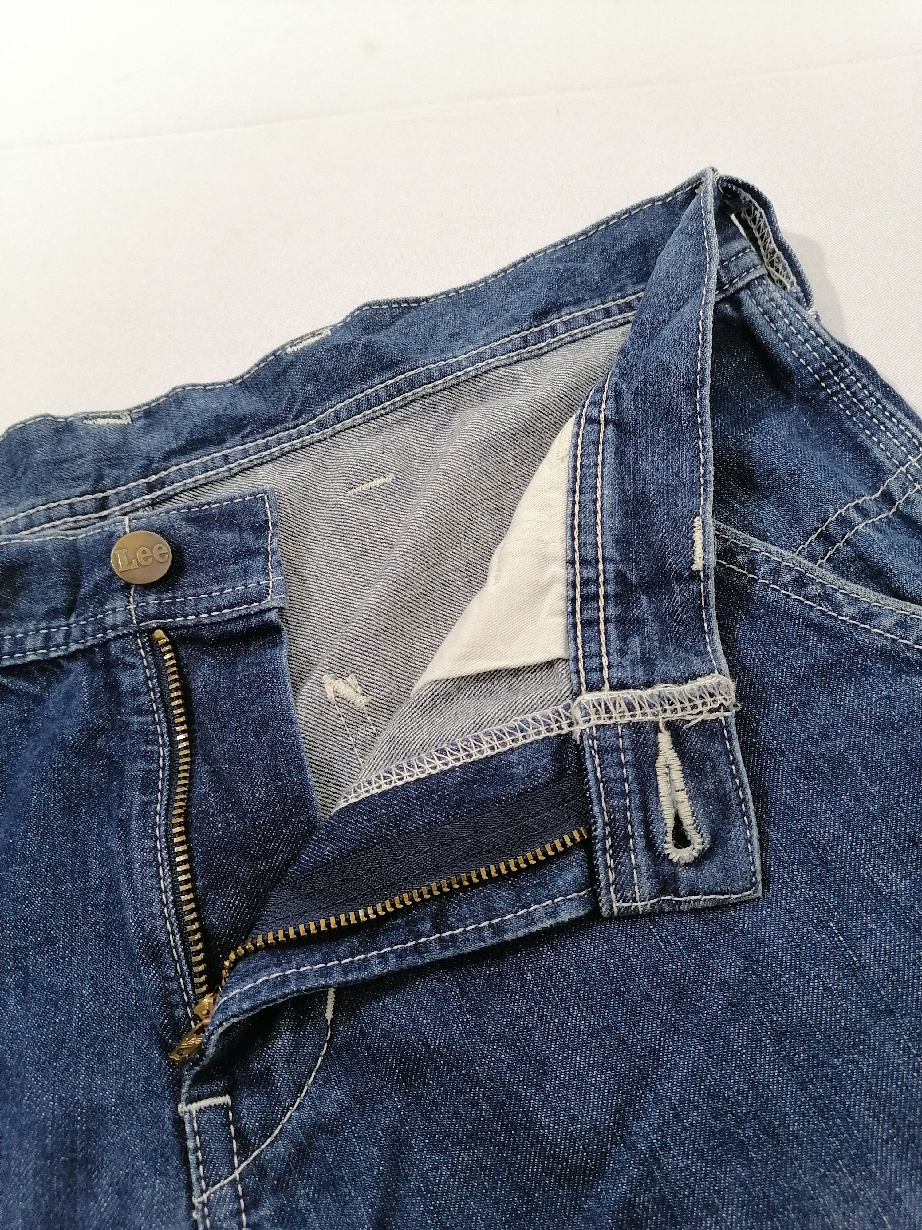 Lee Union Made Lee Sanforized Denim Jeans Size US 34 / EU 50 - 4 Thumbnail