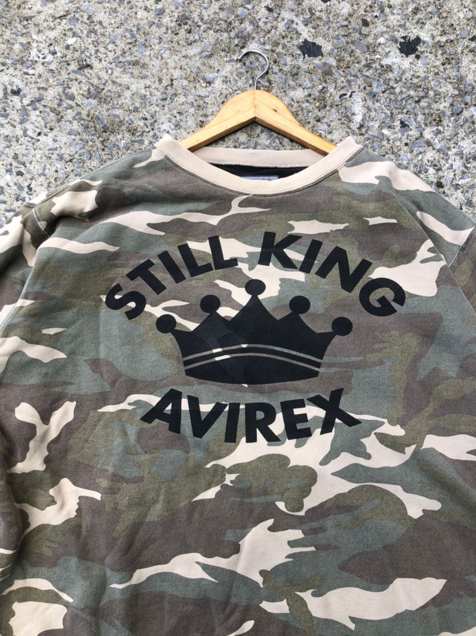 Avirex Avirex Camo Sweatshirt Size US L / EU 52-54 / 3 - 6 Thumbnail