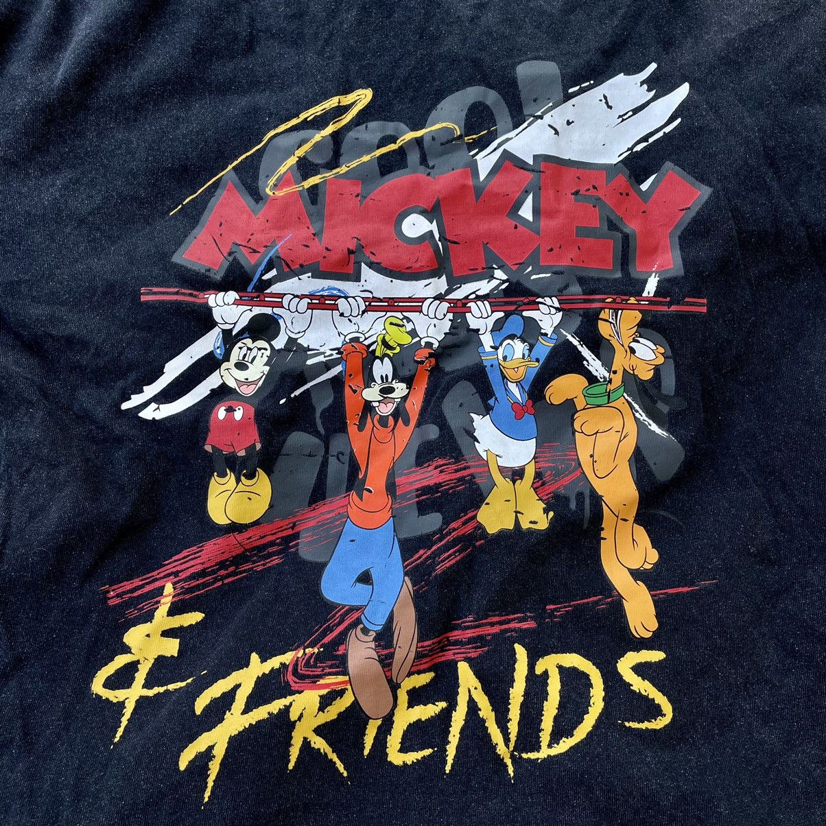 Vintage Vintage Y2K Mickey Mouse Graphic Tee Sun Faded Skate Slim S Size US S / EU 44-46 / 1 - 4 Thumbnail