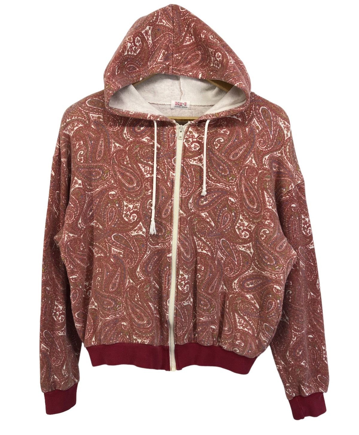 image of Vintage Kz-1 Paisley Design Sweater, Men's (Size Medium)