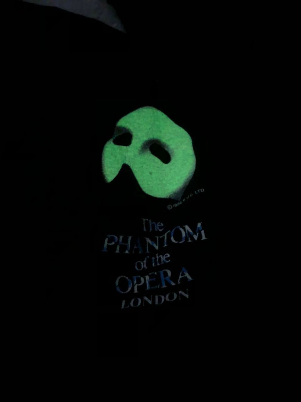 Vintage Vintage 80s The Phantom Of The Opera London Size US L / EU 52-54 / 3 - 2 Thumbnail