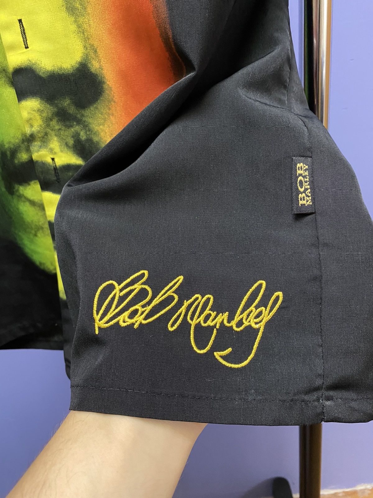 Bob Marley Bob Marley Short Sleeve Shirt Big Logo Face Men Black M Size US M / EU 48-50 / 2 - 7 Thumbnail