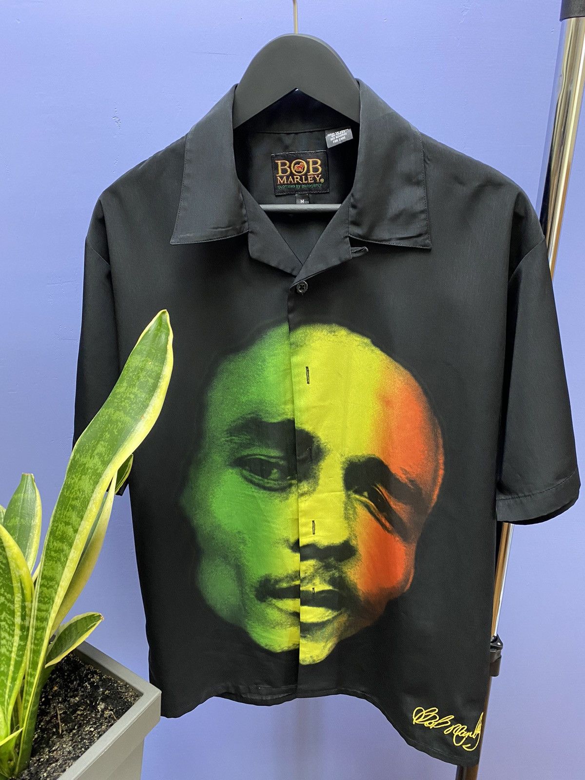 Bob Marley Bob Marley Short Sleeve Shirt Big Logo Face Men Black M Size US M / EU 48-50 / 2 - 5 Thumbnail