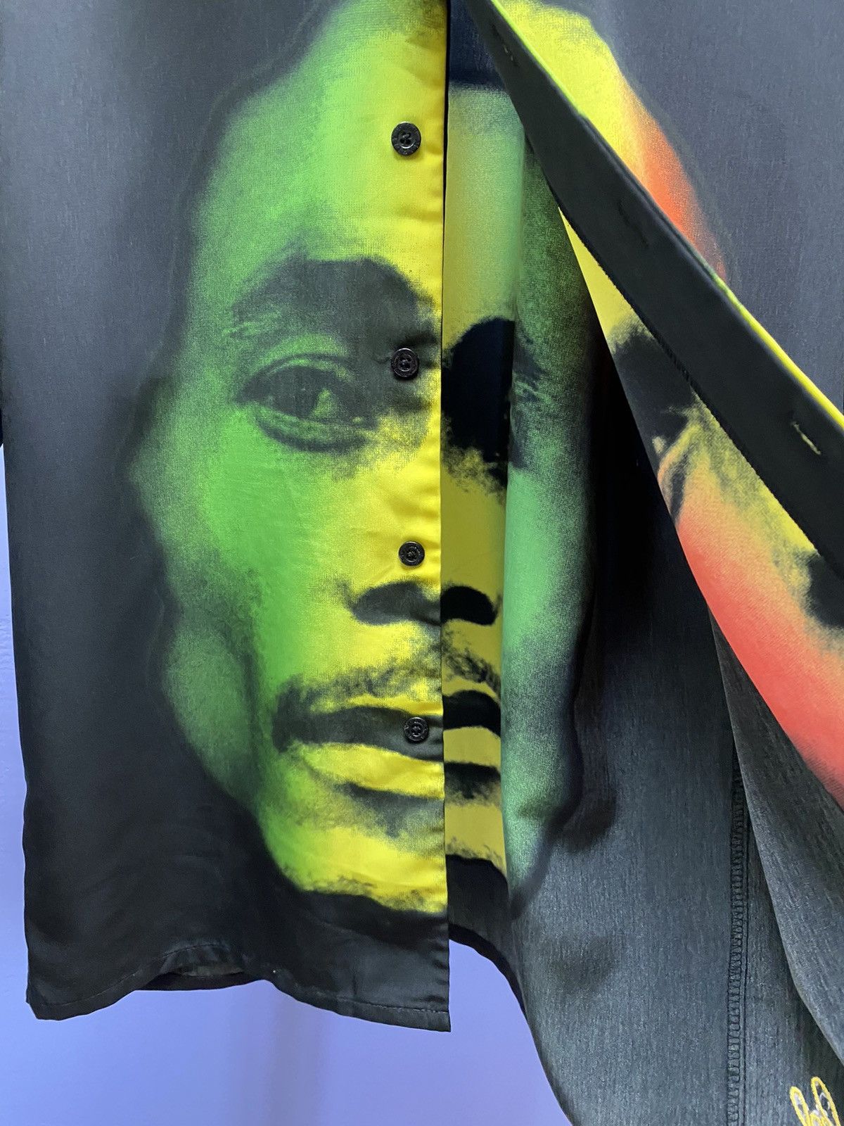 Bob Marley Bob Marley Short Sleeve Shirt Big Logo Face Men Black M Size US M / EU 48-50 / 2 - 9 Thumbnail