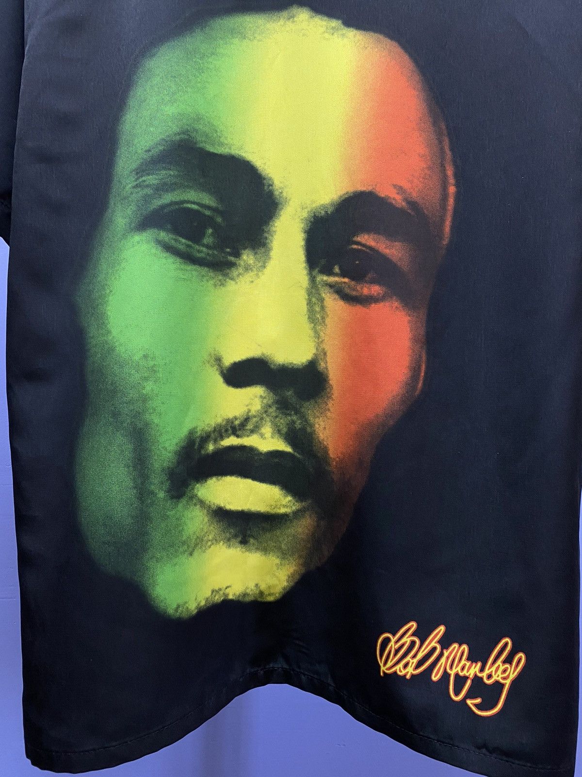 Bob Marley Bob Marley Short Sleeve Shirt Big Logo Face Men Black M Size US M / EU 48-50 / 2 - 19 Thumbnail