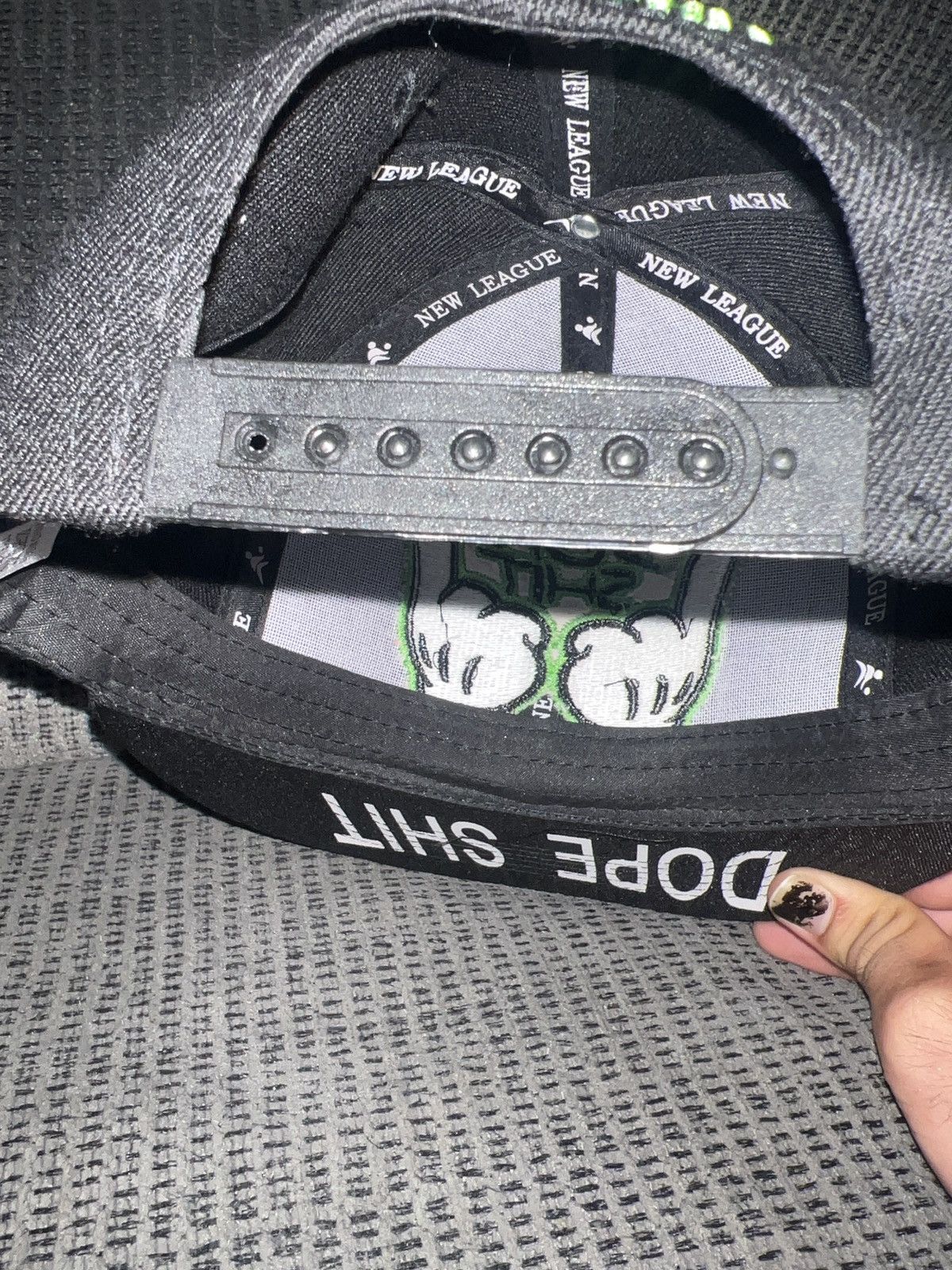 Hypebeast New League Dope Shit Snapback Size ONE SIZE - 12 Thumbnail