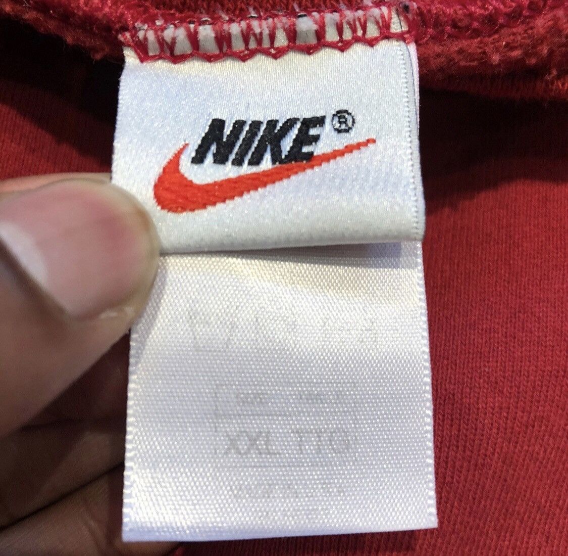 Nike Vintage Nike Sportswear Sweatshirt 2XL Swoosh 90s Crewneck Size US XL / EU 56 / 4 - 5 Thumbnail