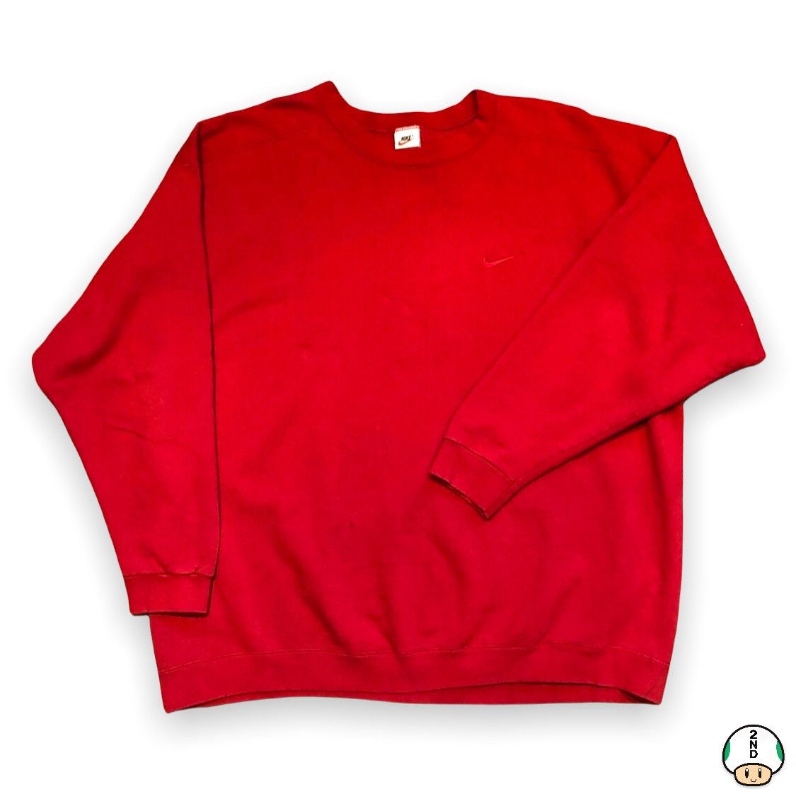Nike Vintage Nike Sportswear Sweatshirt 2XL Swoosh 90s Crewneck Size US XL / EU 56 / 4 - 1 Thumbnail