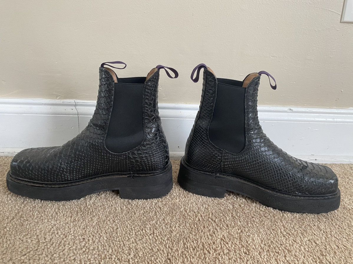 Eytys Black snakeskin Ortega boots Size US 8 / EU 41 - 2 Thumbnail
