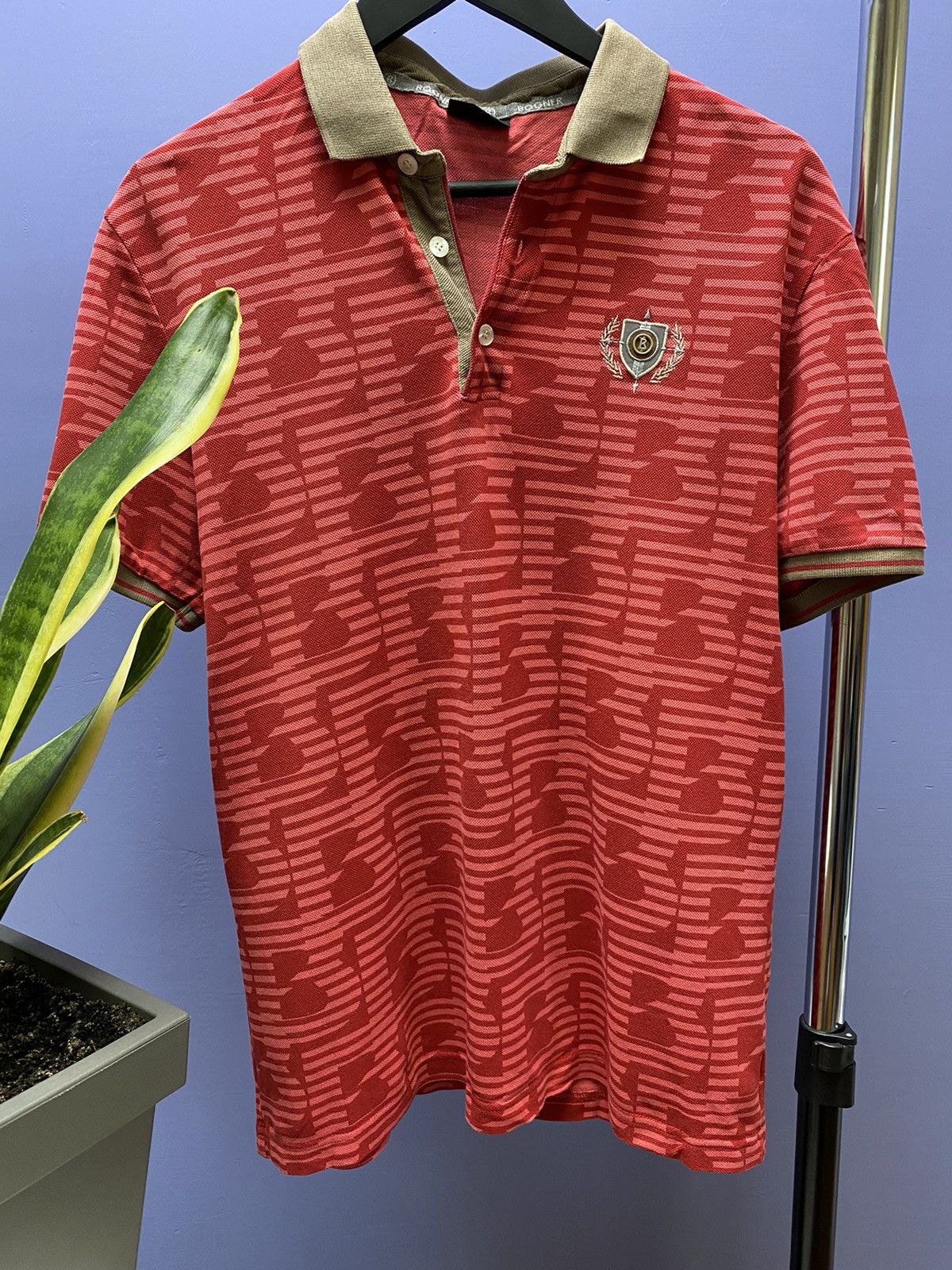 Bogner Bogner B Monogram Polo T Shirt Size US L / EU 52-54 / 3 - 6 Thumbnail