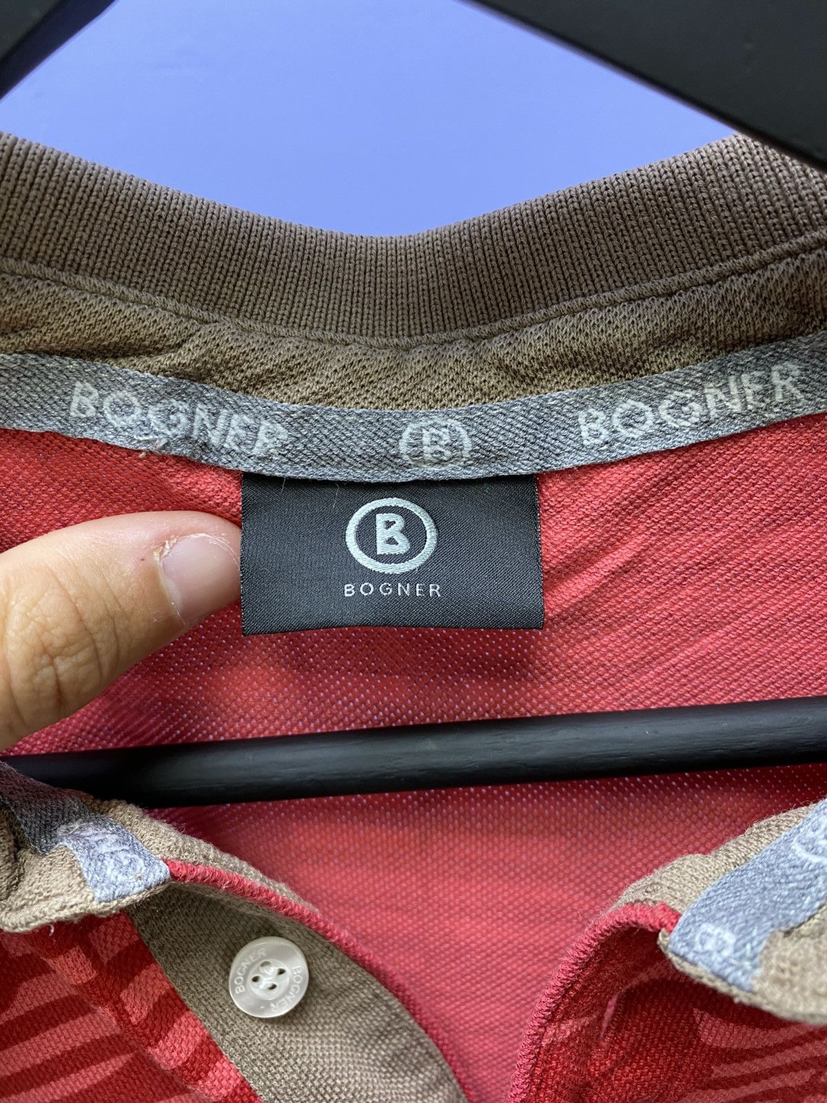 Bogner Bogner B Monogram Polo T Shirt Size US L / EU 52-54 / 3 - 10 Thumbnail