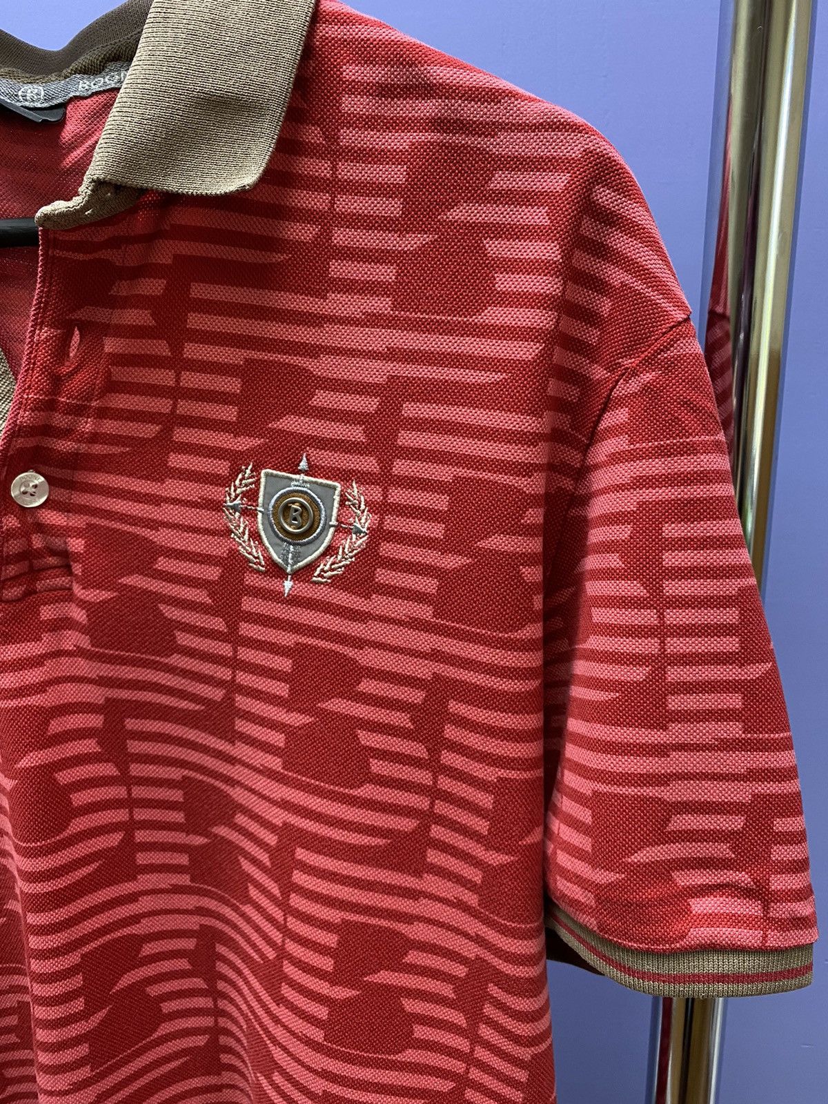 Bogner Bogner B Monogram Polo T Shirt Size US L / EU 52-54 / 3 - 7 Thumbnail