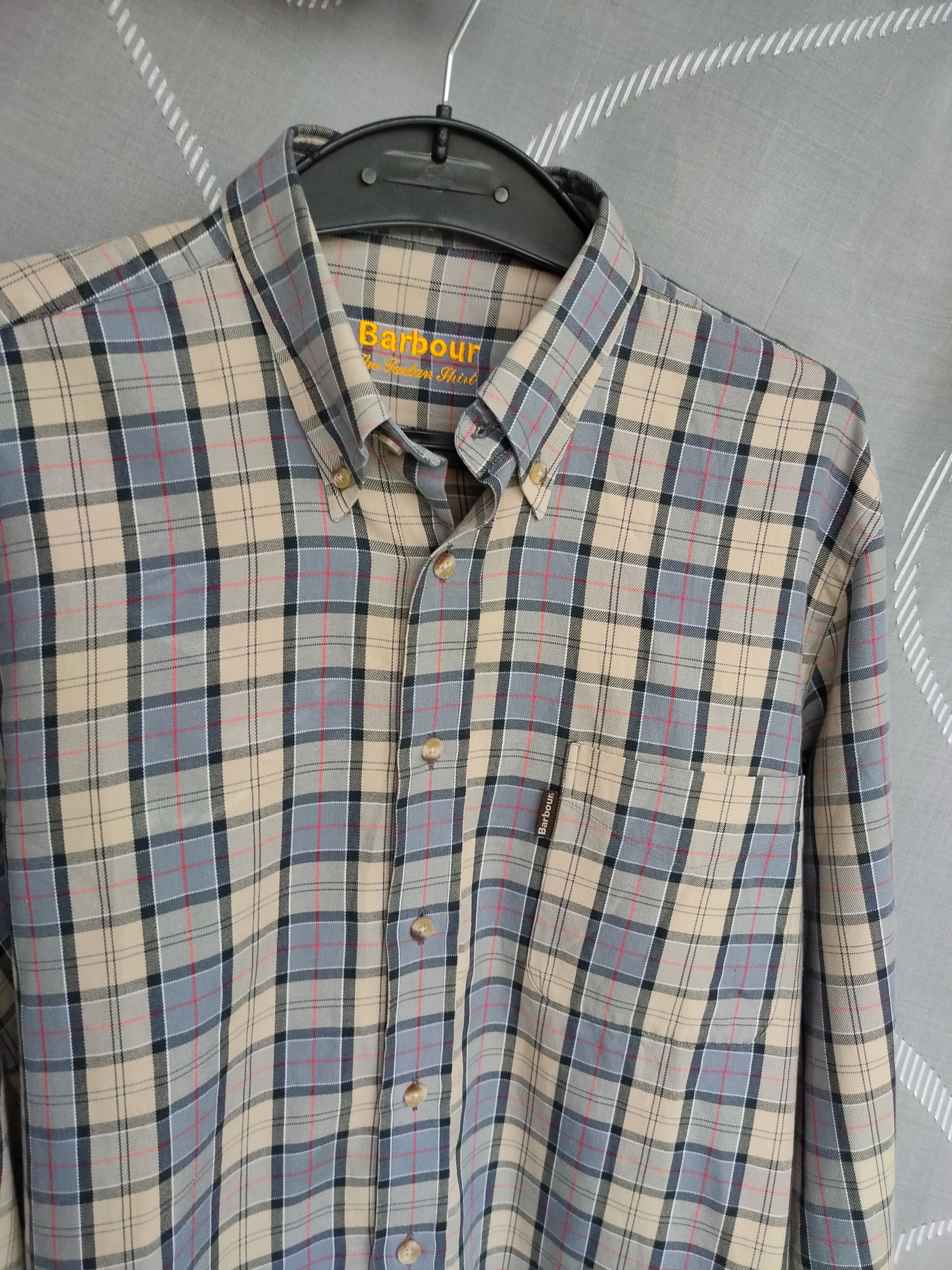 Barbour Barbour tartan shirt in the cell plaid shirt long sleeve Size US M / EU 48-50 / 2 - 3 Thumbnail