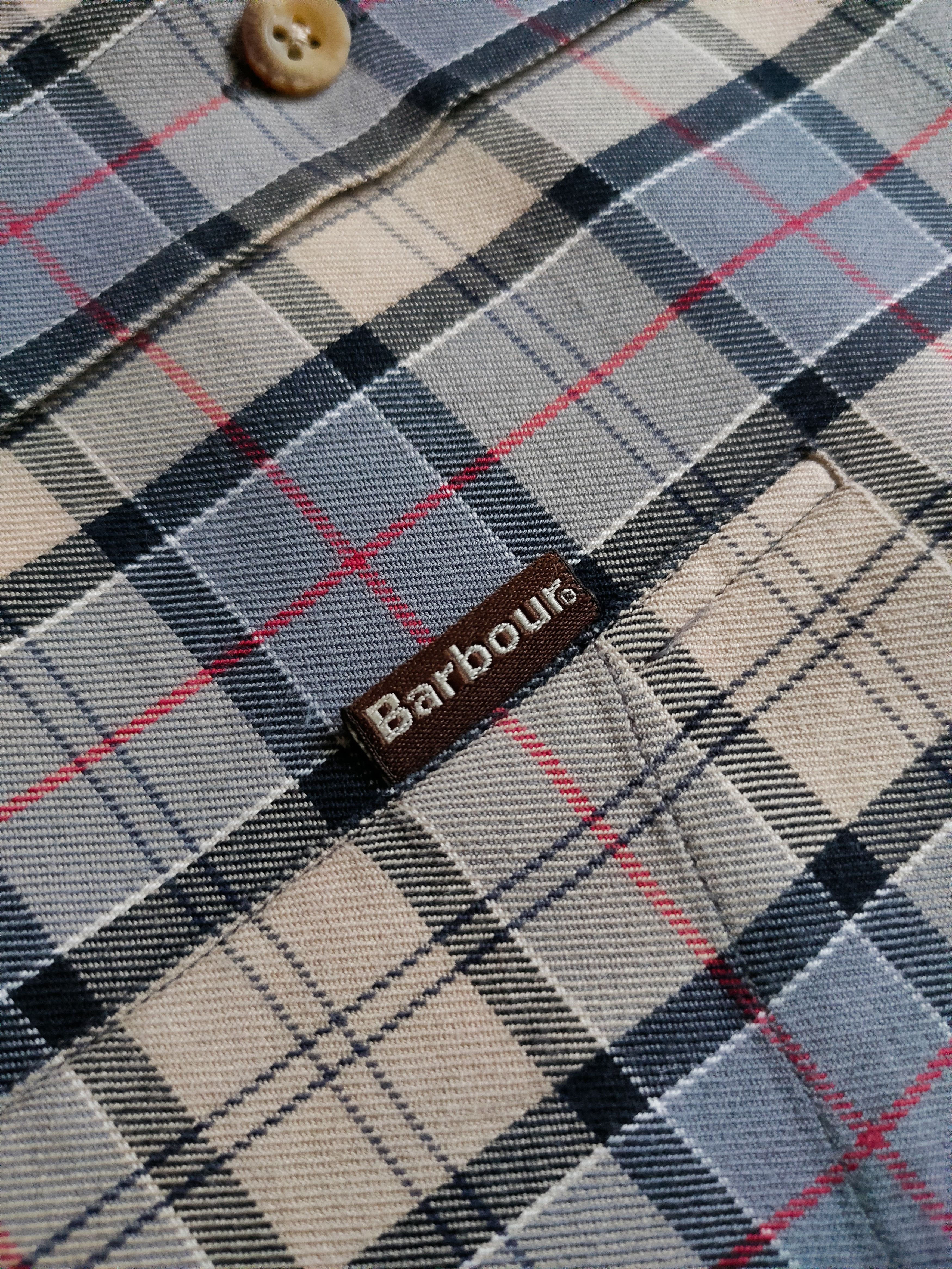 Barbour Barbour tartan shirt in the cell plaid shirt long sleeve Size US M / EU 48-50 / 2 - 6 Thumbnail
