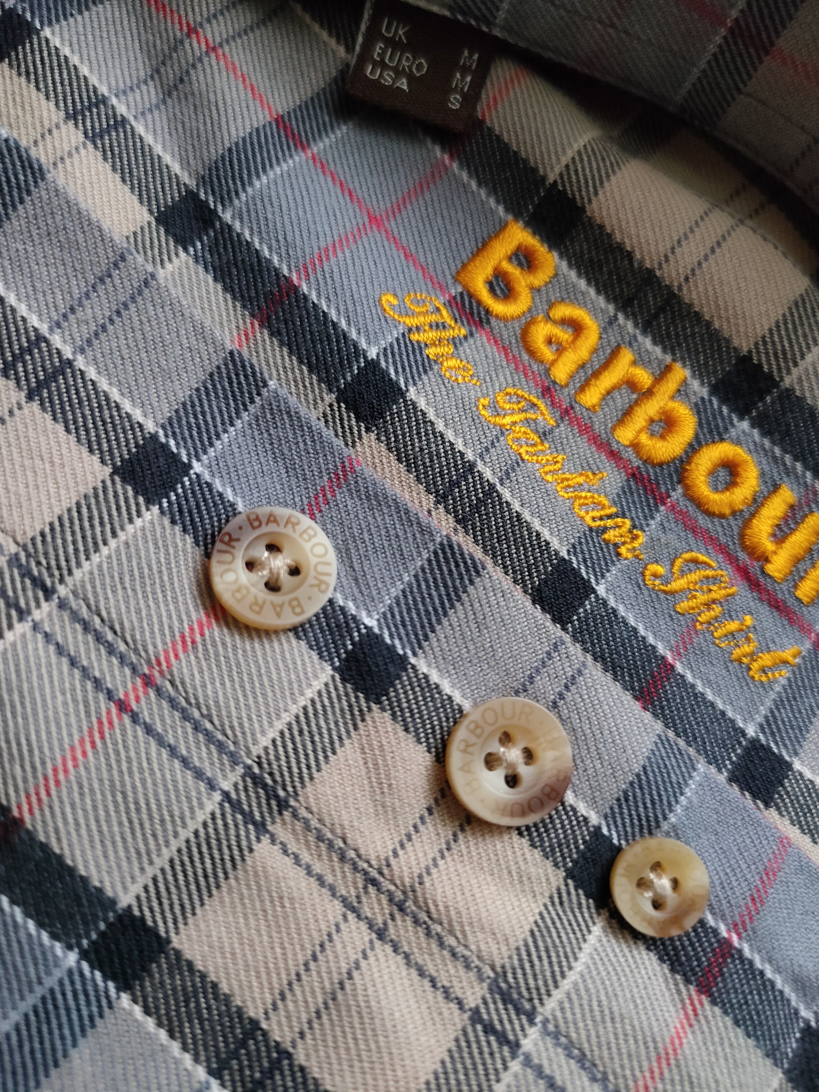 Barbour Barbour tartan shirt in the cell plaid shirt long sleeve Size US M / EU 48-50 / 2 - 8 Thumbnail